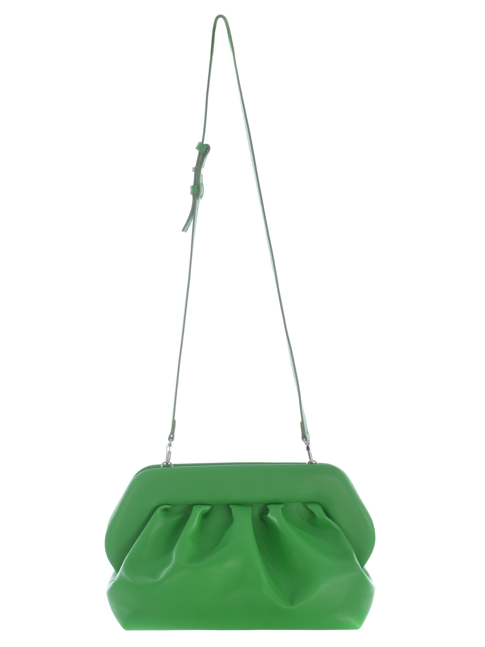 Shop Themoirè Bag Themoiré Bios In Vegan Fabric In Green