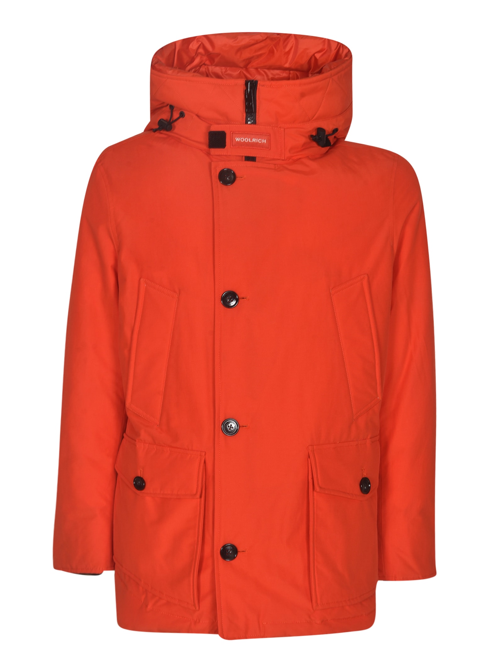 Wrap Buttoned Parka