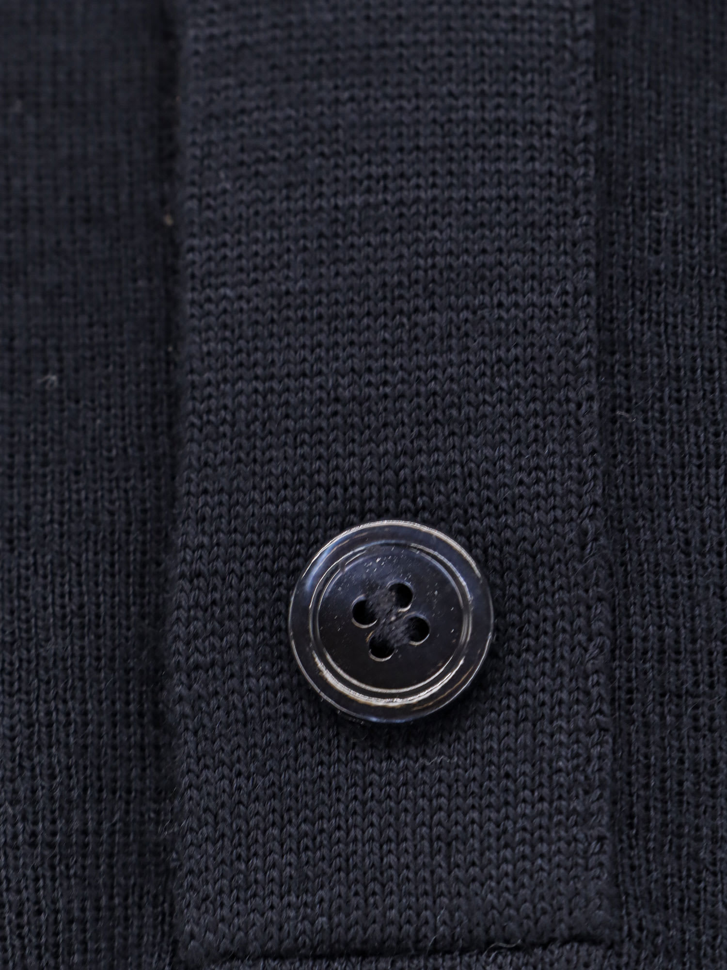 Burberry Wool Polo Shirt In Blue