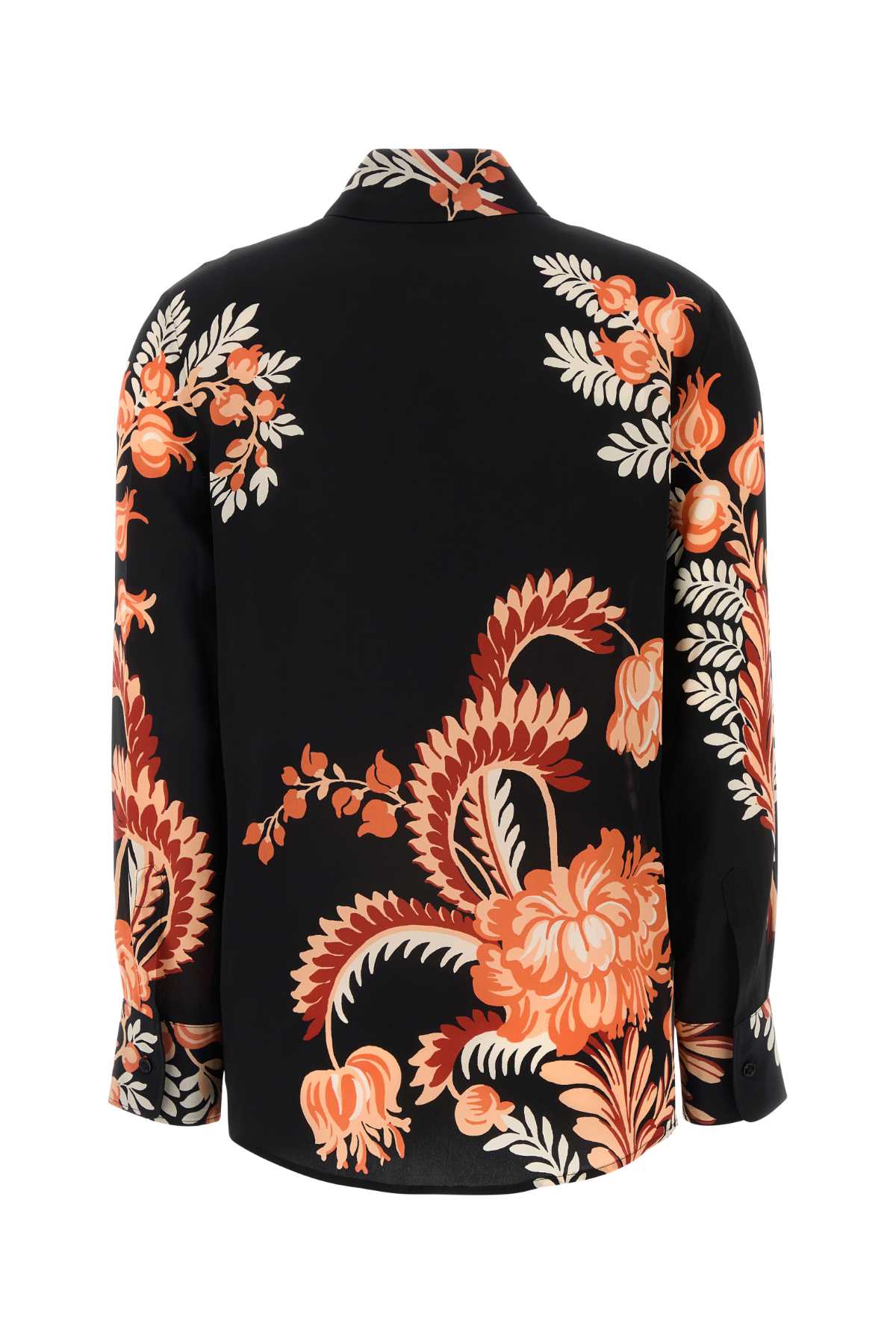 Shop Etro Printed Silk Shirt In X0810