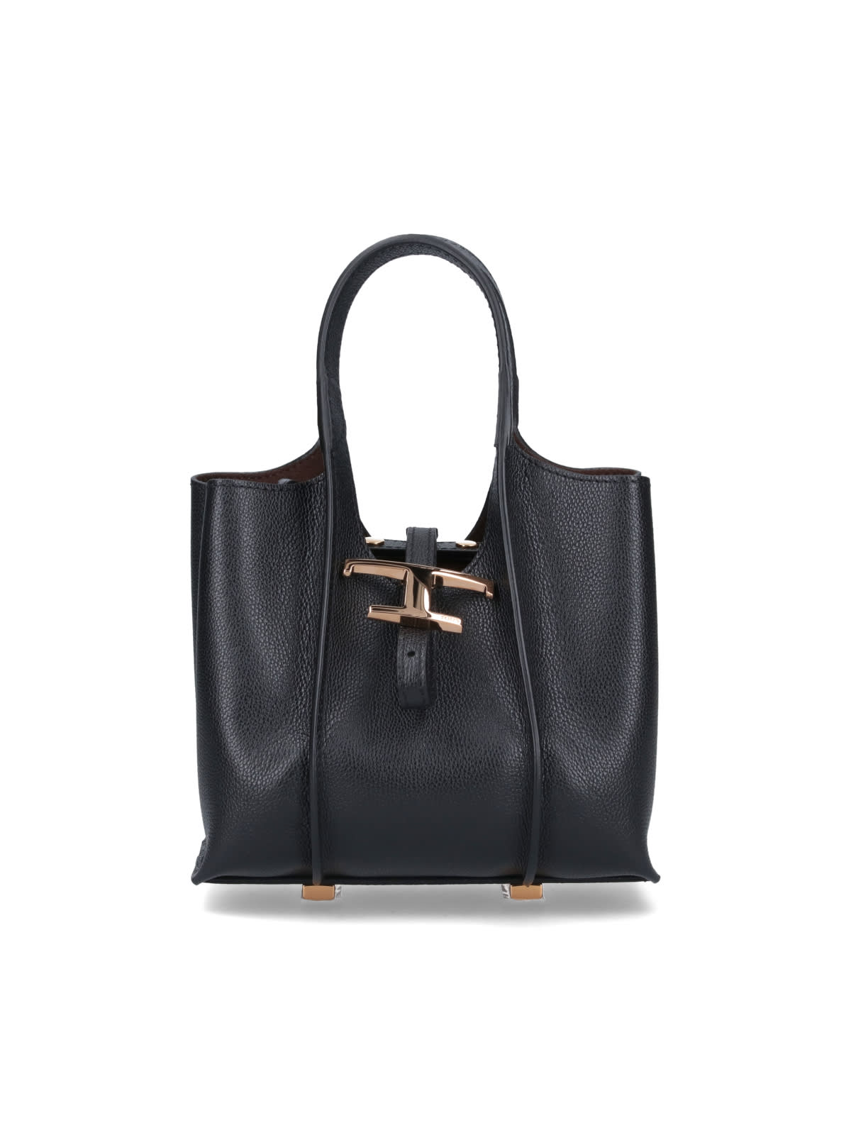 Shop Tod's T Timeless Micro Bag In Black