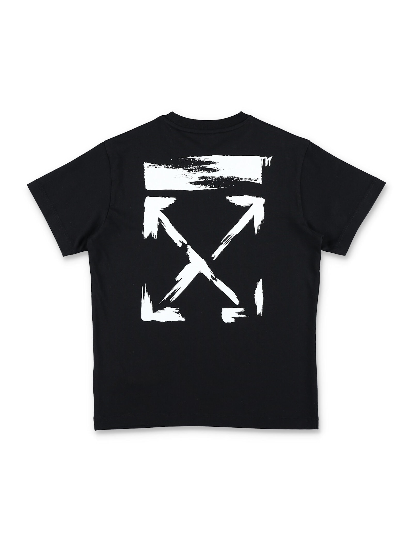 Off-white Off Stamp Plain Tee Ss In Black