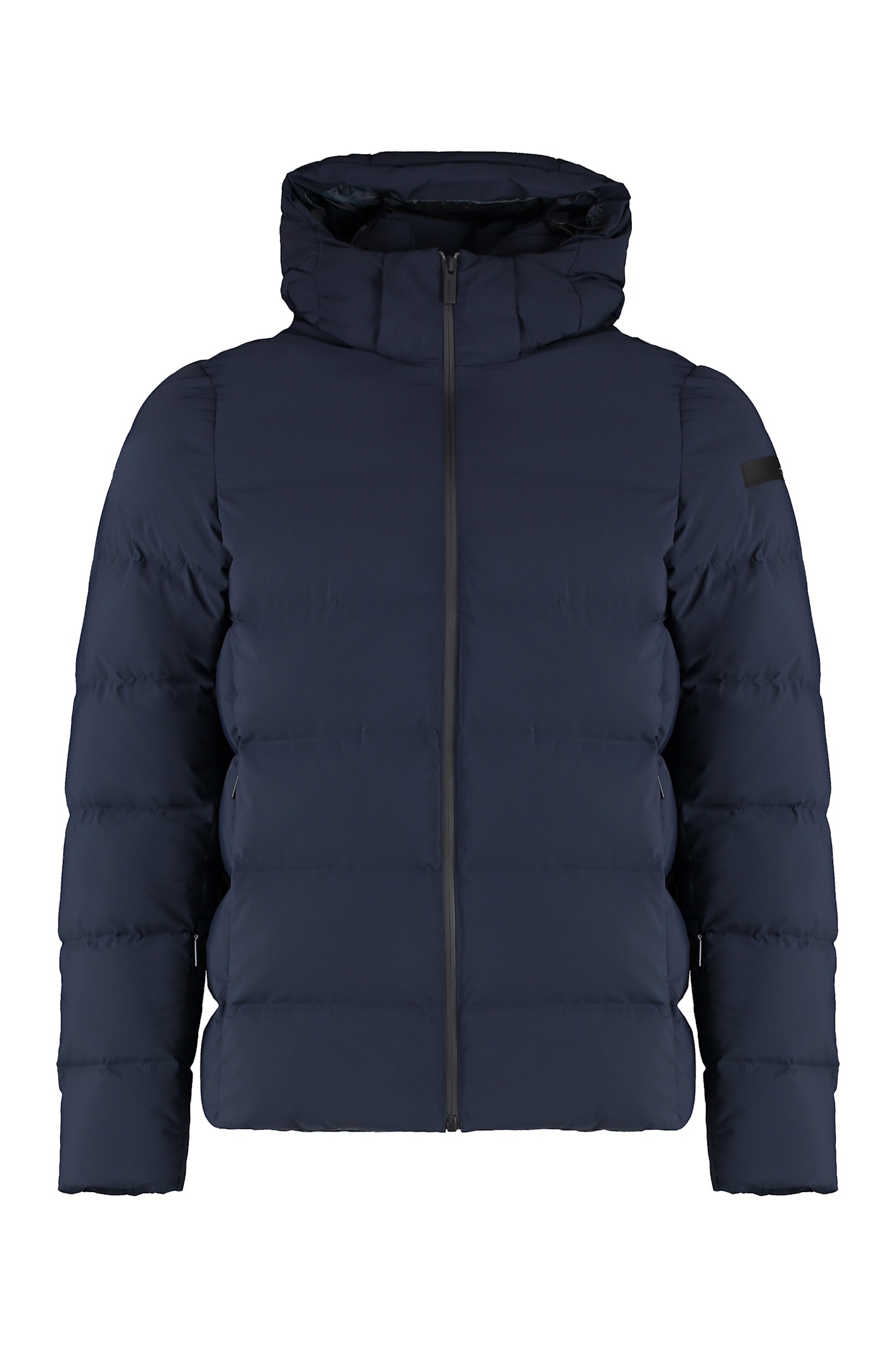 Shop Rrd - Roberto Ricci Design Winter Tubic 10 Deta Short Down Jacket In Blue