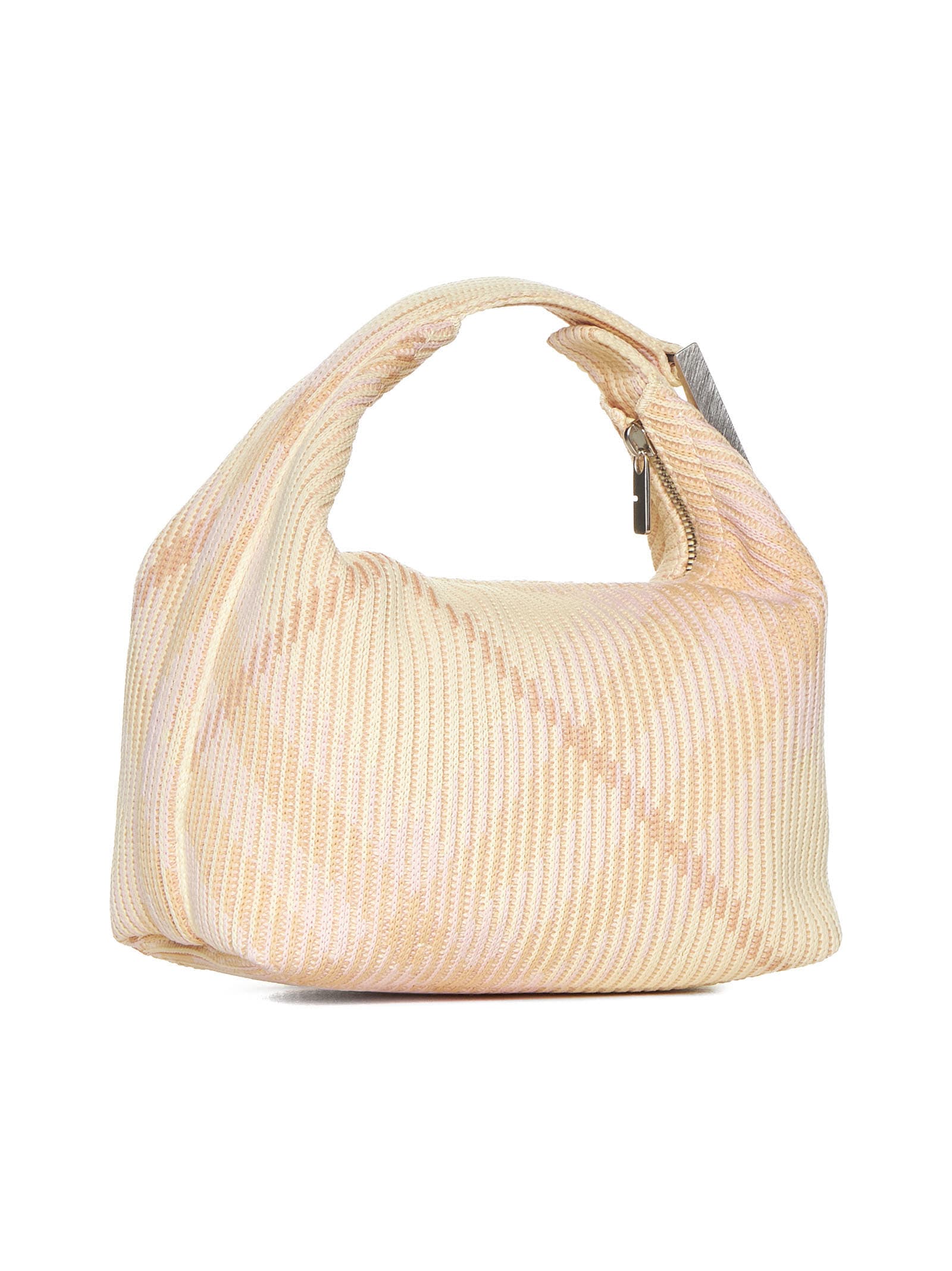 Shop Burberry Tote In Sherbet