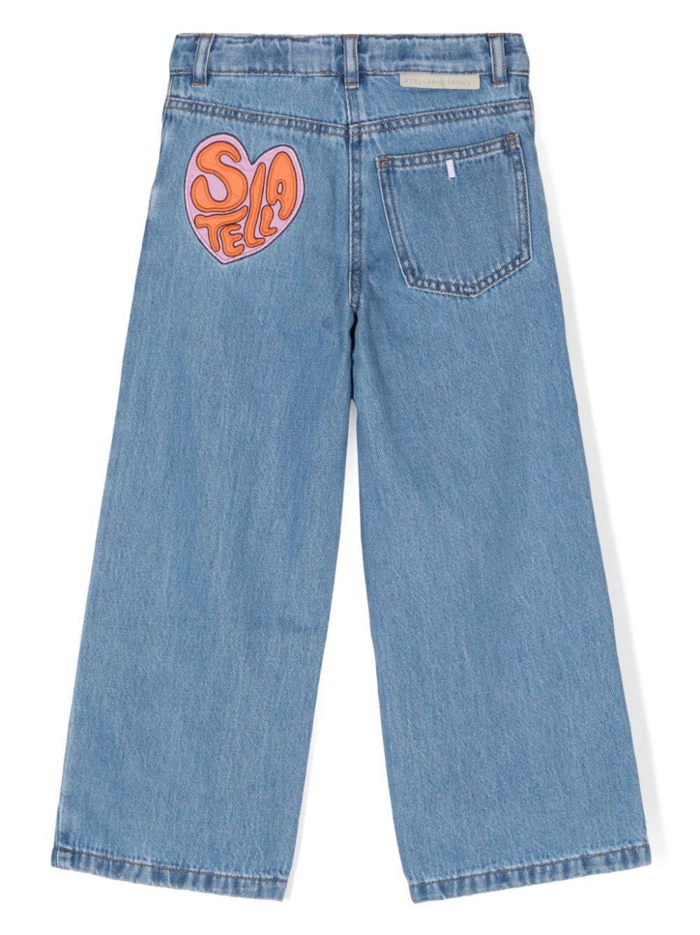 STELLA MCCARTNEY JEANS CON APPLICAZIONE 