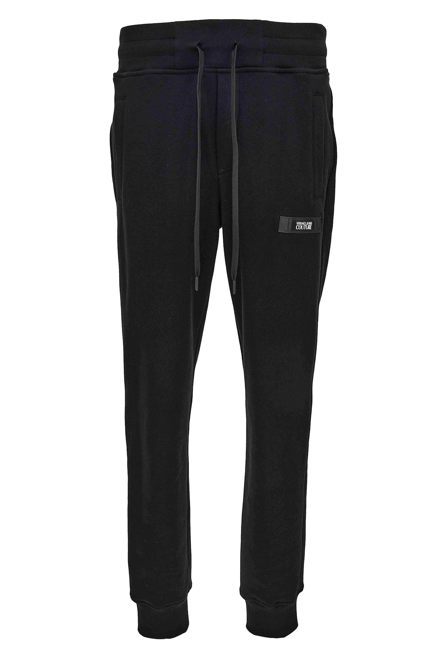 Shop Versace Jeans Couture Pants In Black