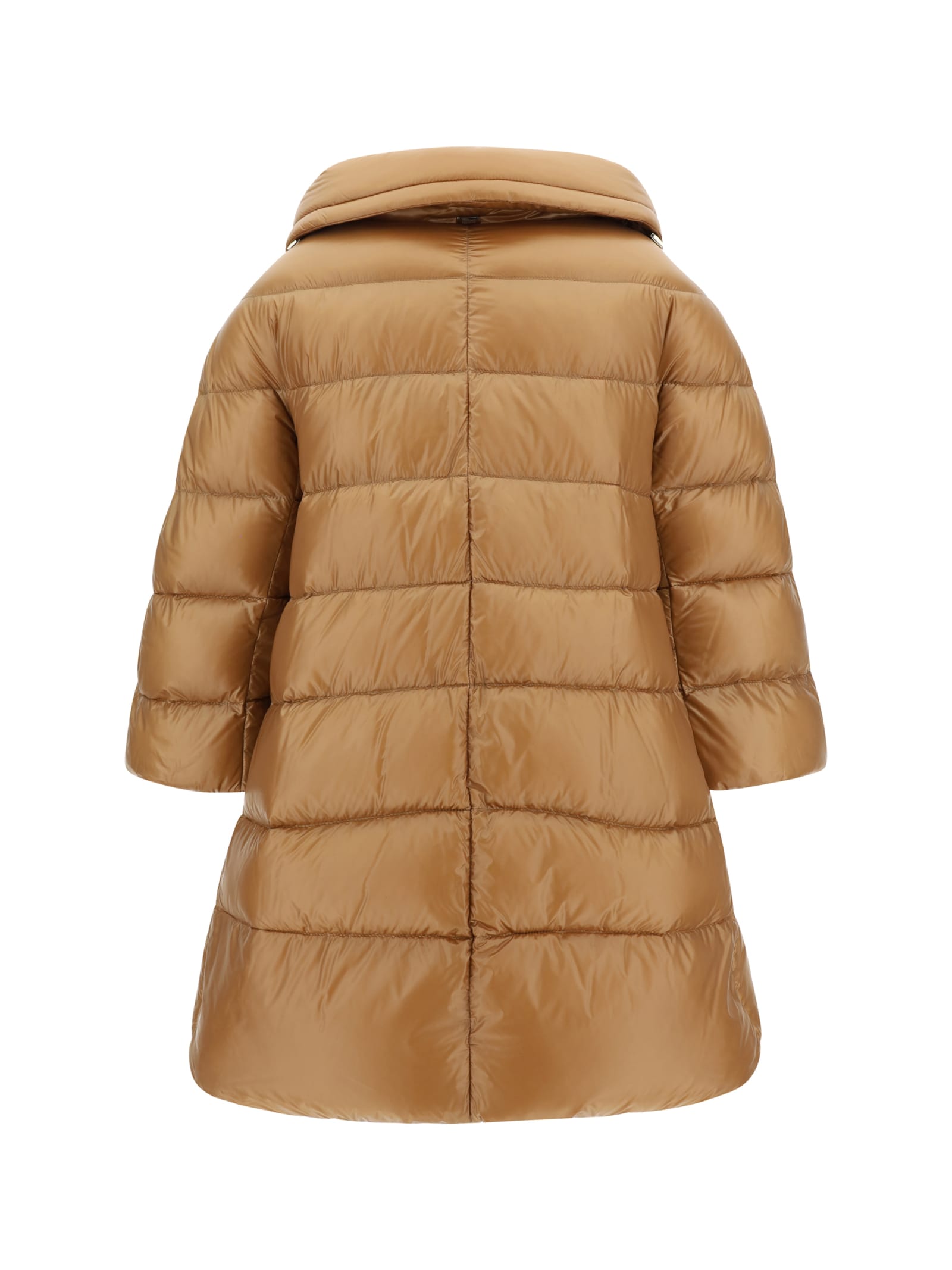 Shop Herno Down Jacket In Cammello