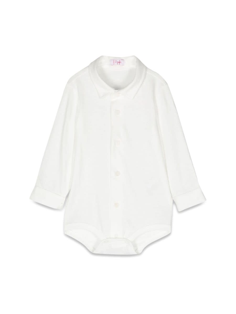 Il Gufo Babies' Body Shirt In White