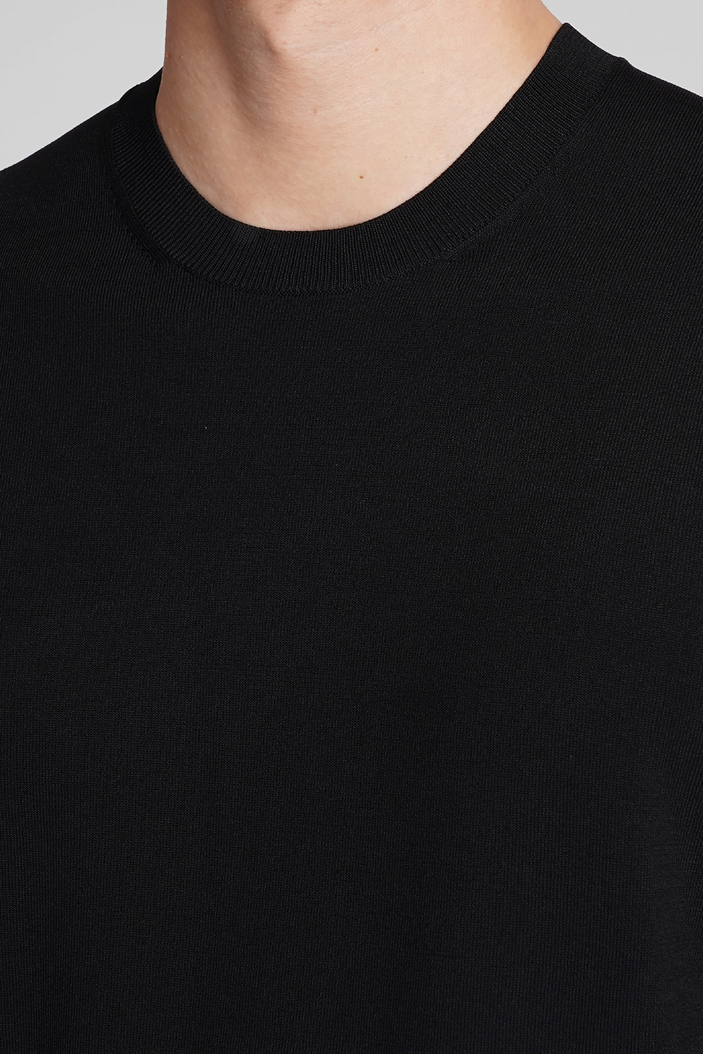 Shop Neil Barrett T-shirt In Black Viscose