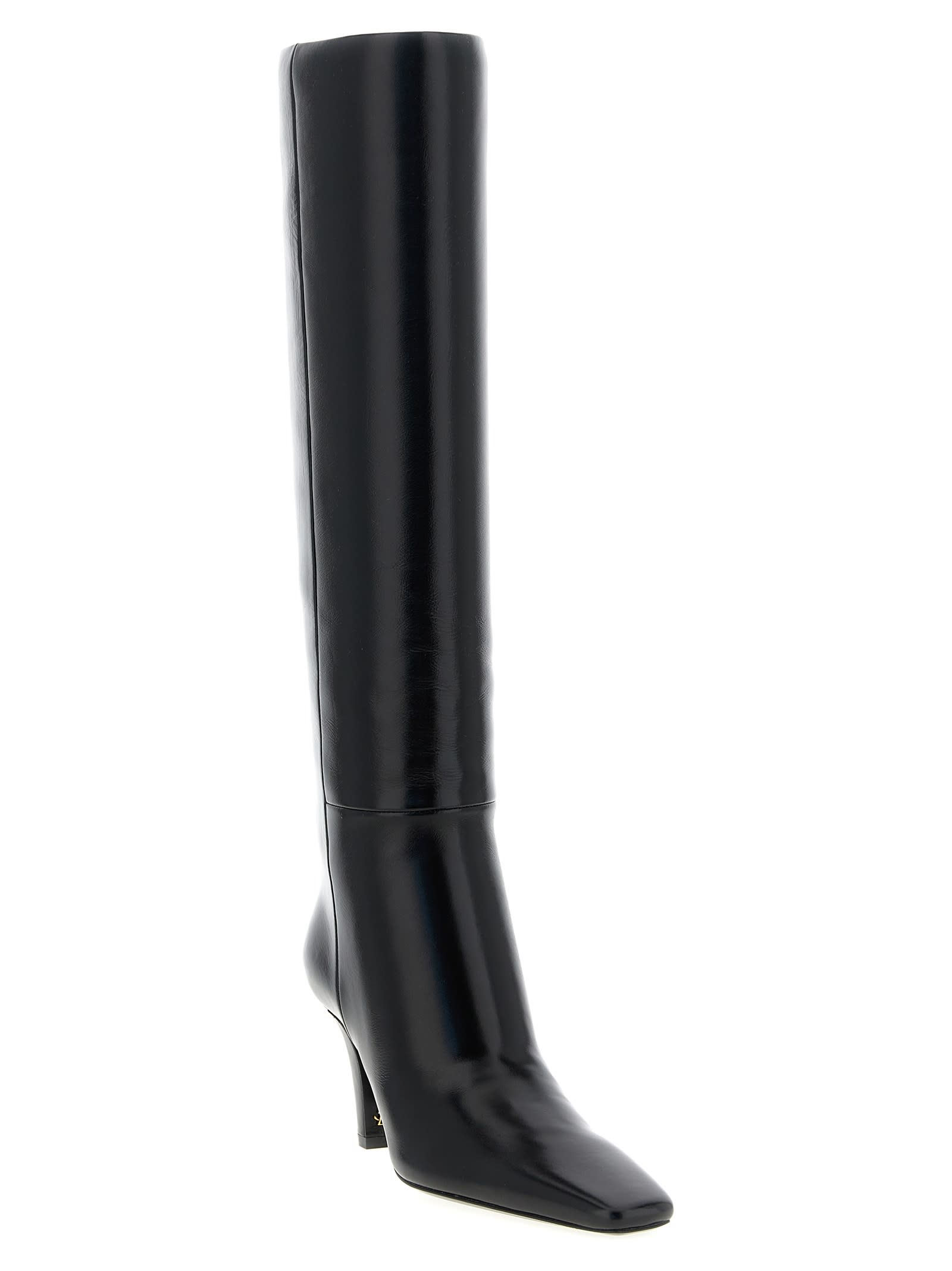 Saint Laurent Jill Boots In Black