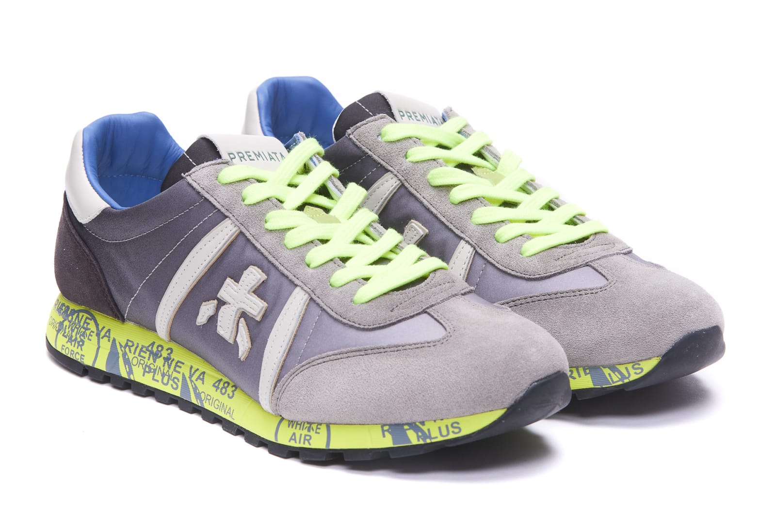 Shop Premiata Lucy Sneakers In Grey