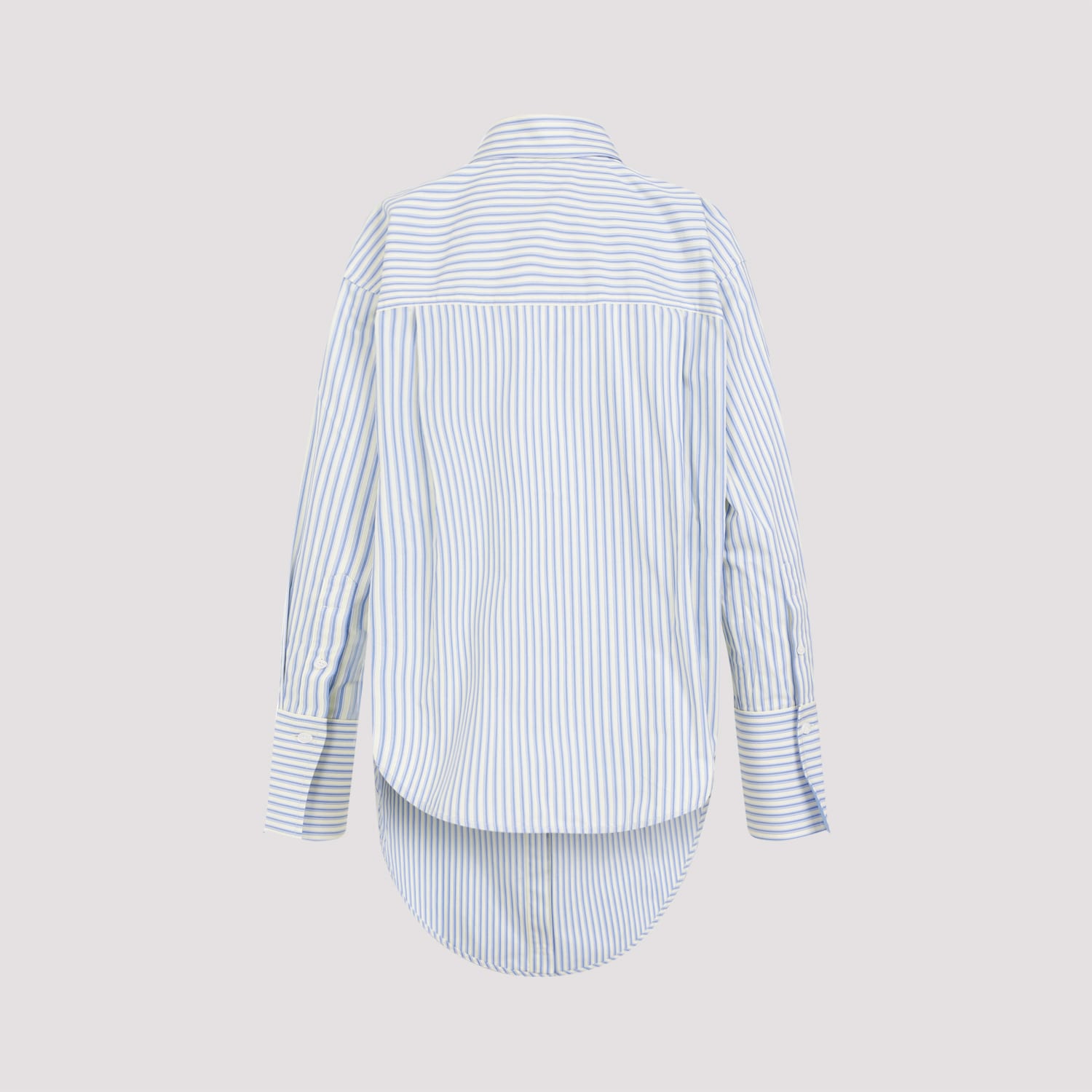 Shop Victoria Beckham Wrap Front Blouse In Chamomile