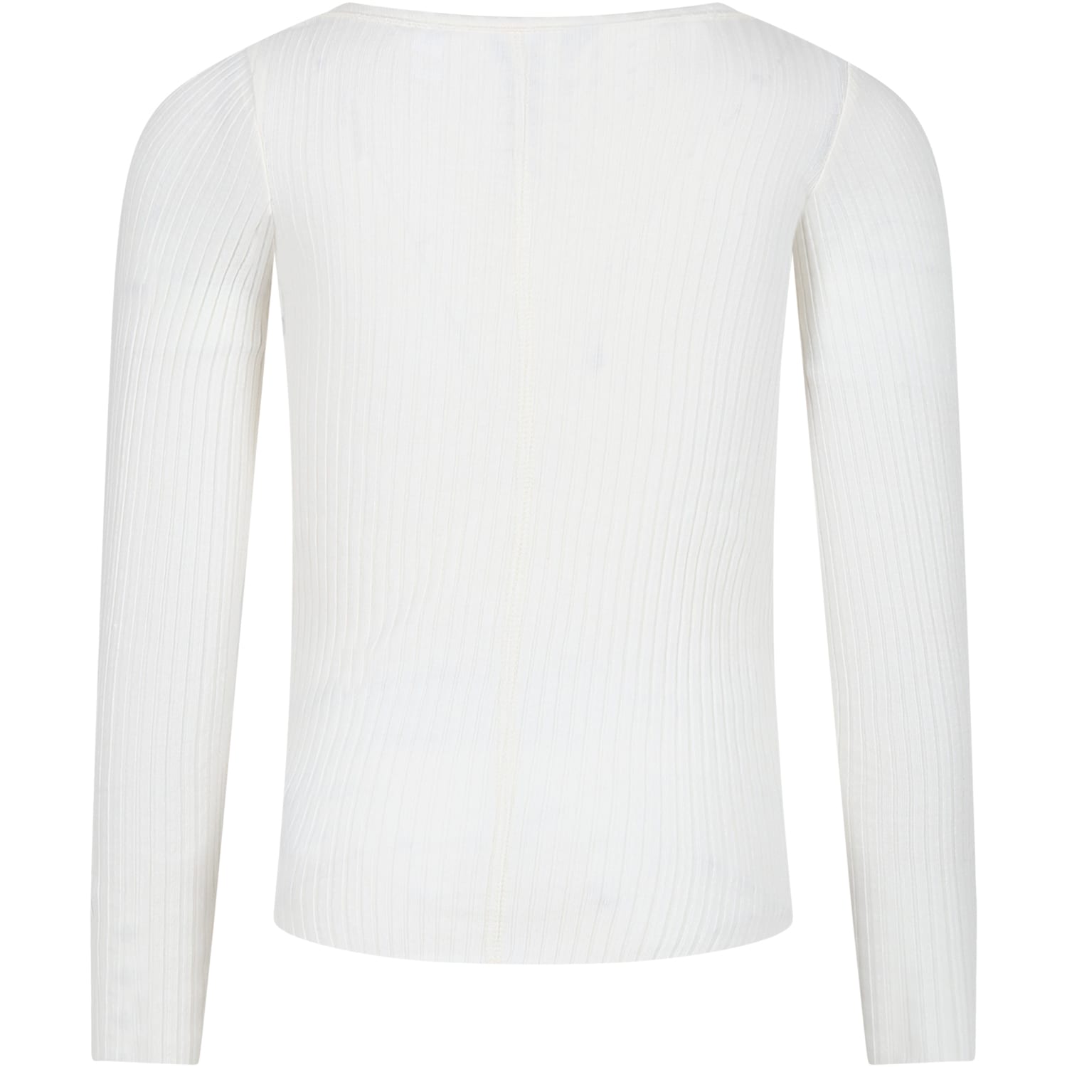 Shop Molo White T-shirt For Girl