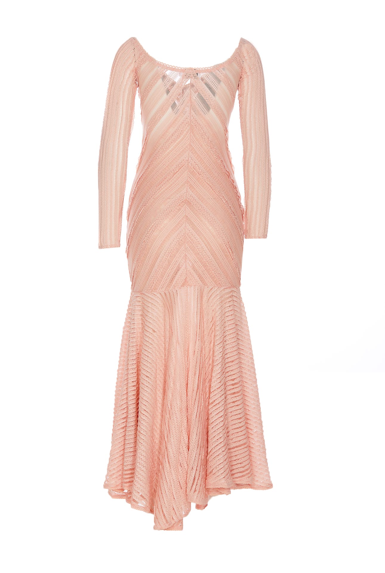 Shop Charo Ruiz Souley Long Dress In Pink