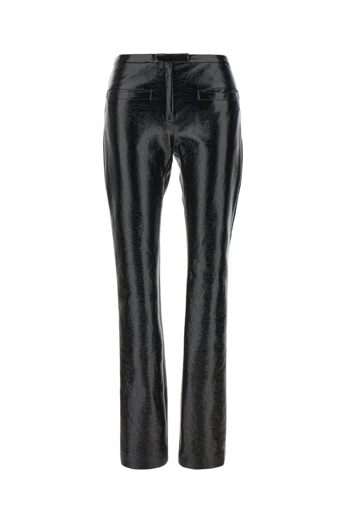 COURRÈGES BLACK VINYL PANT 