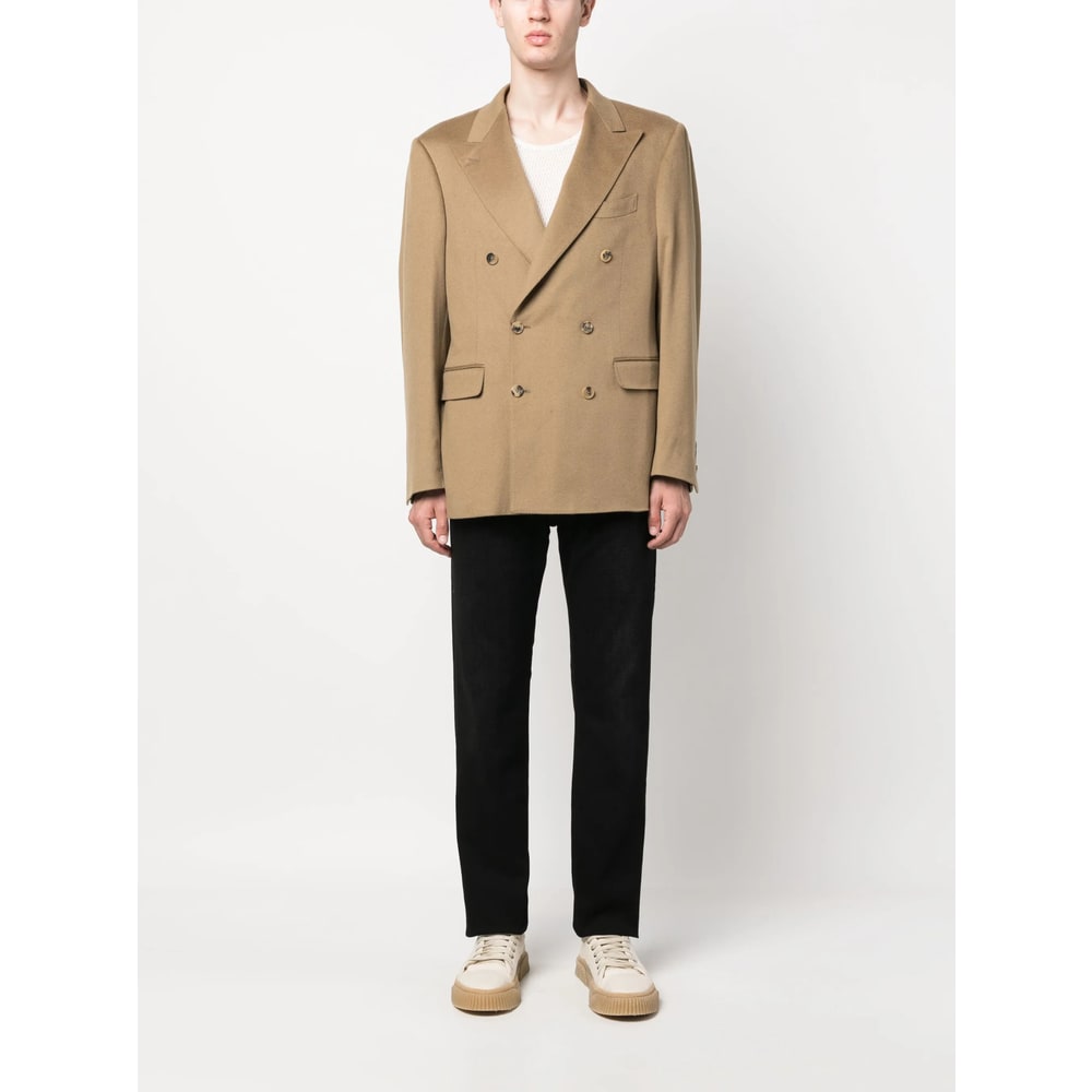 Canali Jacket In Brown