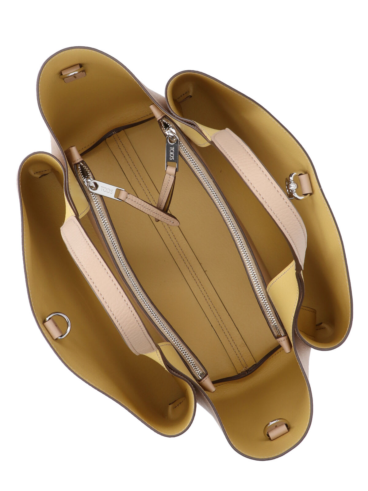 Tod's T-timeless Mini Tote Bag In Sand