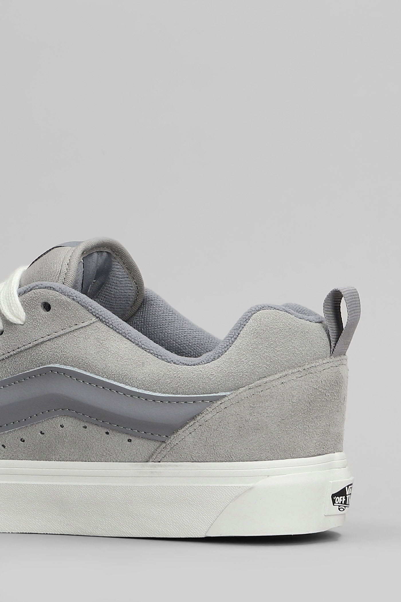 Vans Knu Skool Sneakers In Grey Suede In Gray