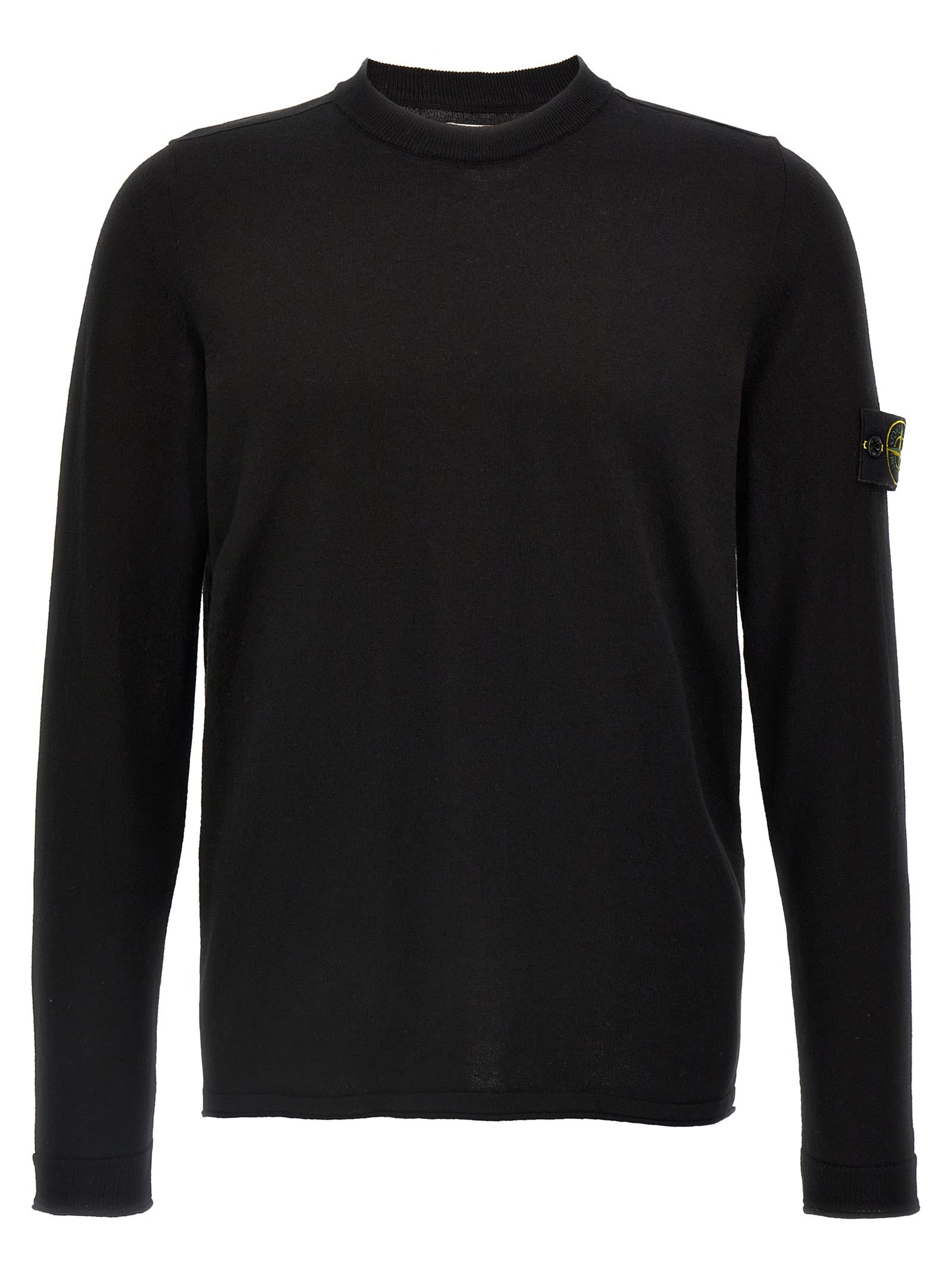 Stone Island Sweaters In Nero
