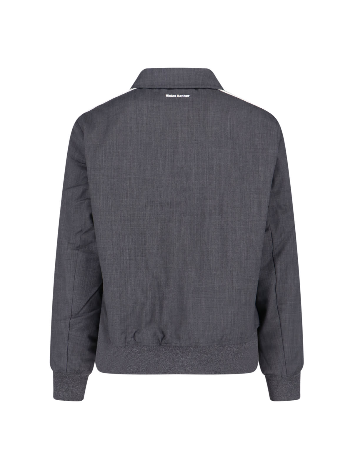 Adidas Originals By Wales Bonner Wool Blouson Casual Jacket In Grey Polyester In Gray