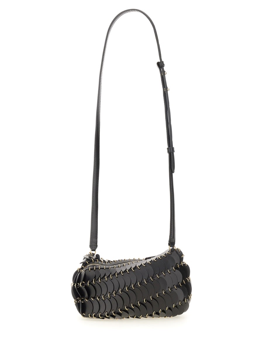 Shop Rabanne Shoulder Bag In Black