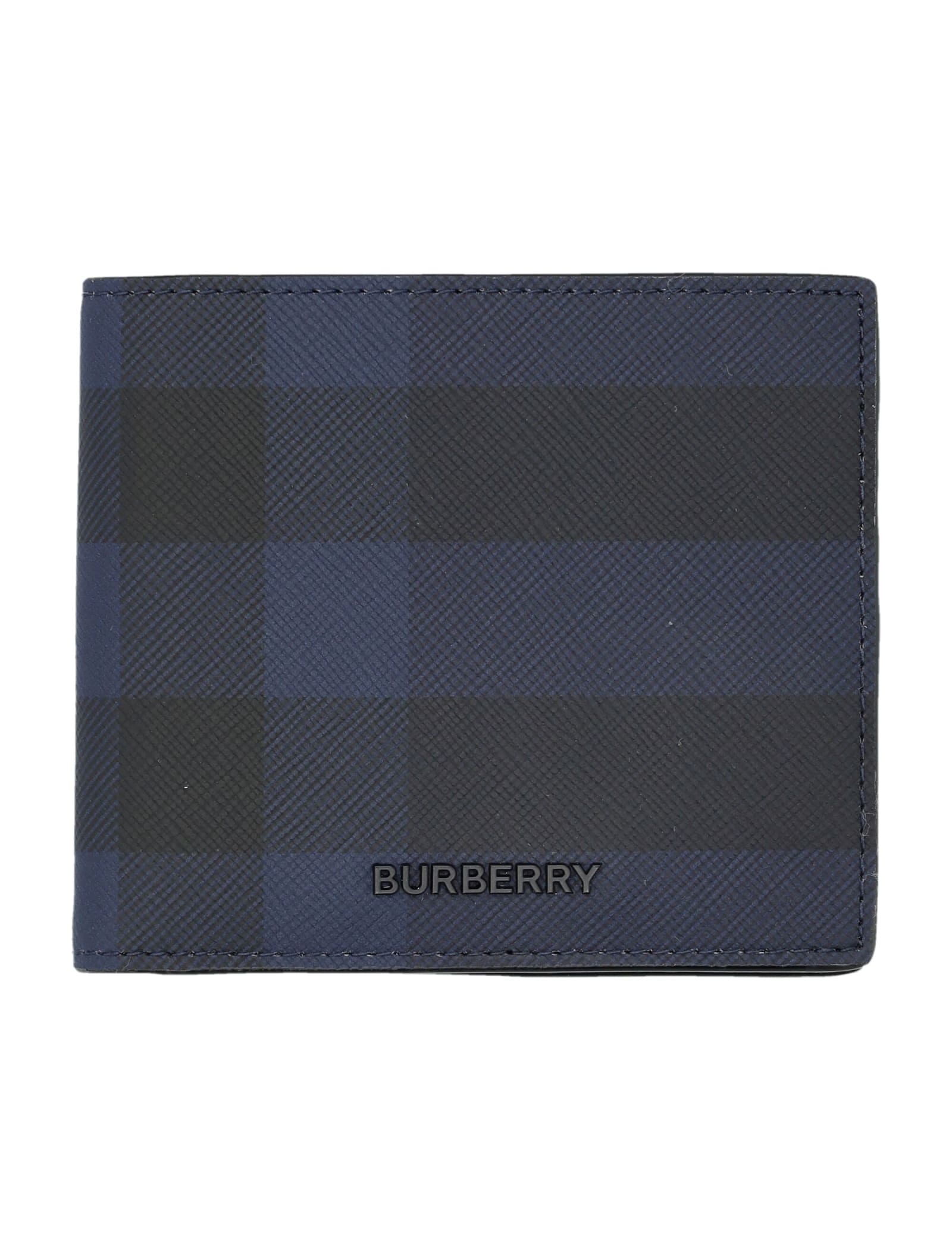 BURBERRY CHECK BIFOLD WALLET