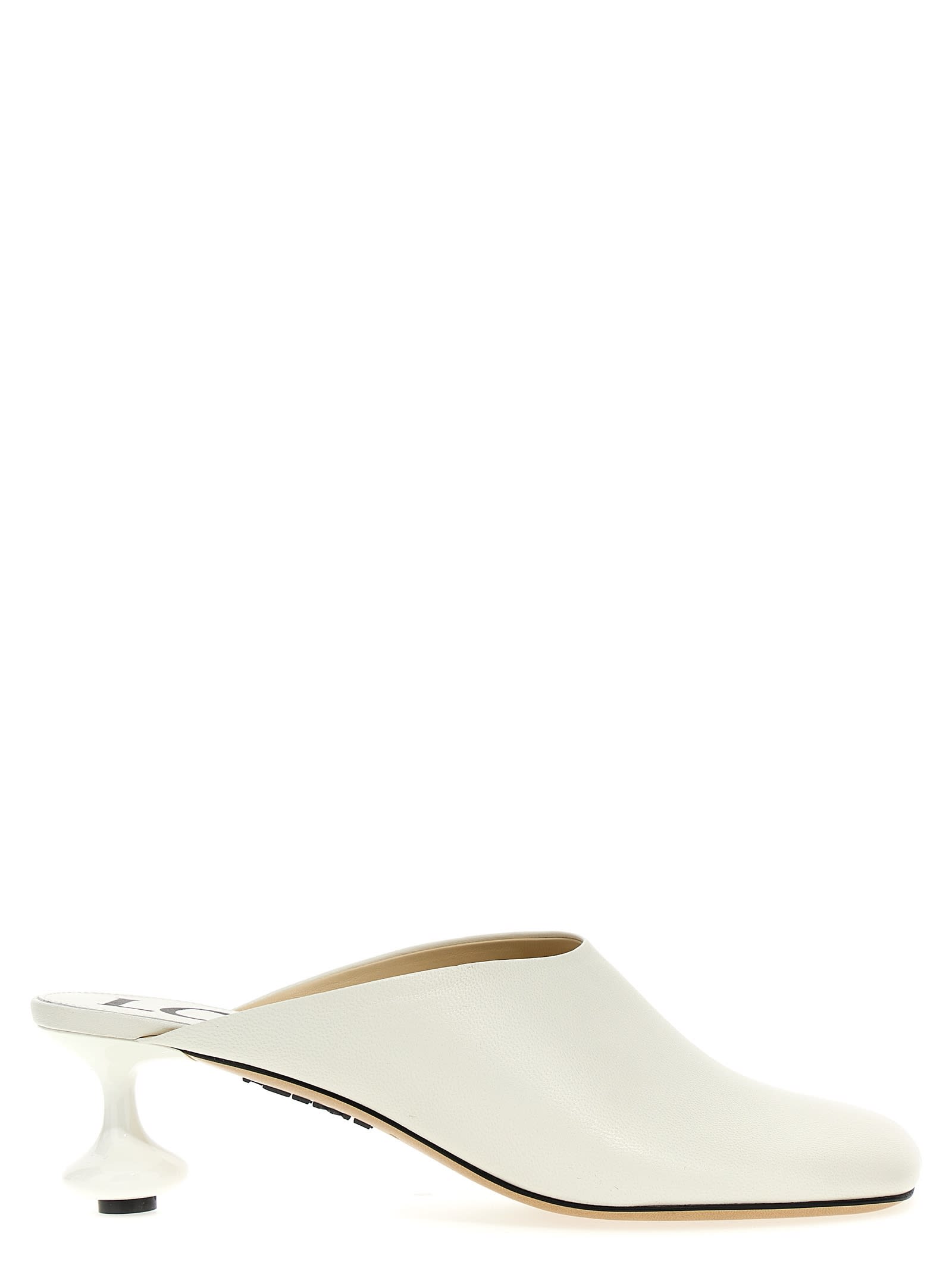 Loewe Toy Mules In White