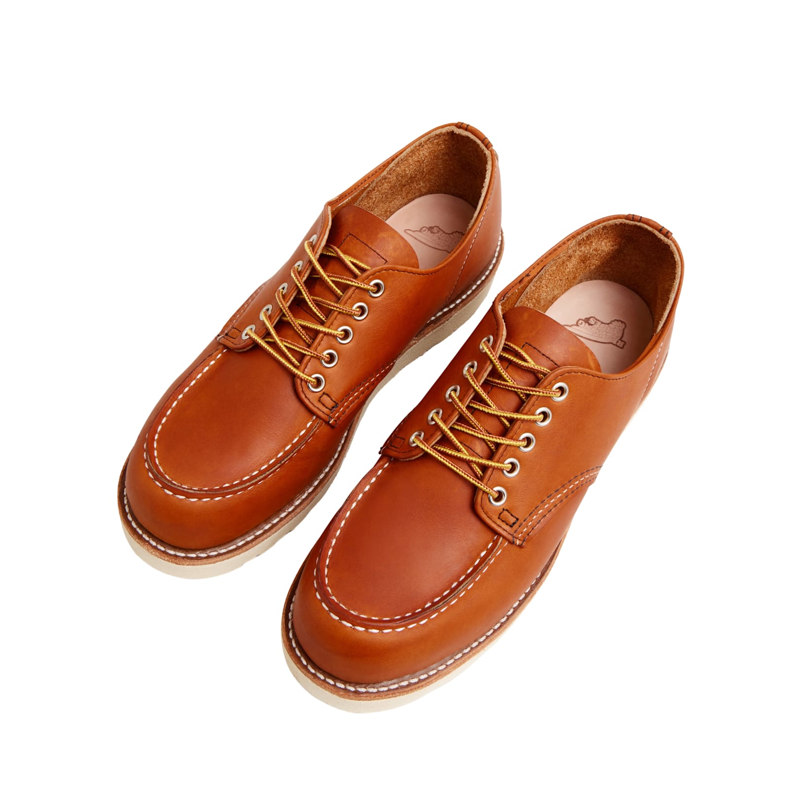 Shop Red Wing Moc Oxford In Oro Legacy