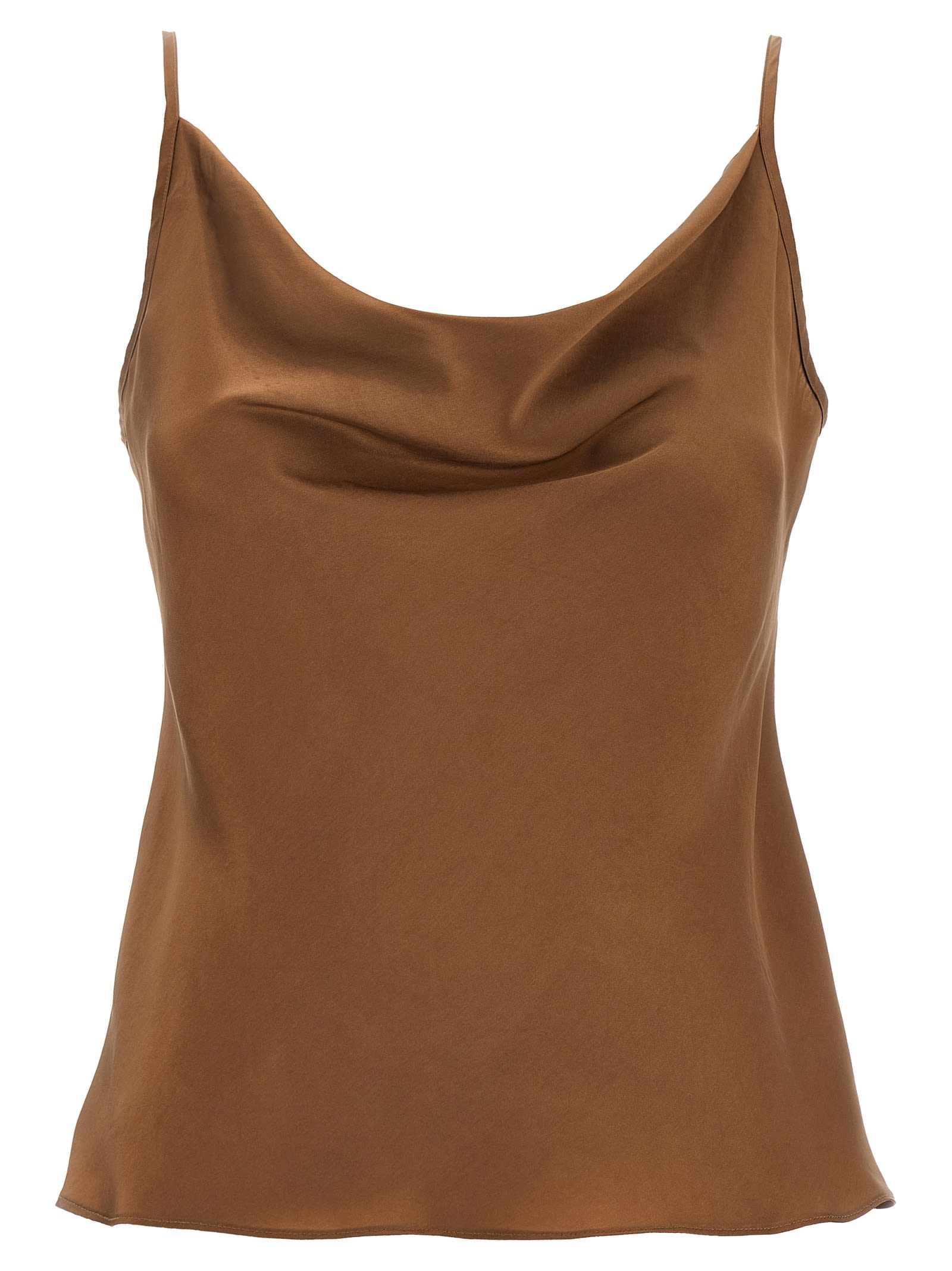Max Mara Marusca Top In Brown