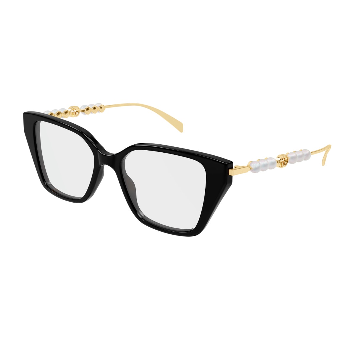 Gucci Gg1969o Linea Emblem Eyeglasses In Black