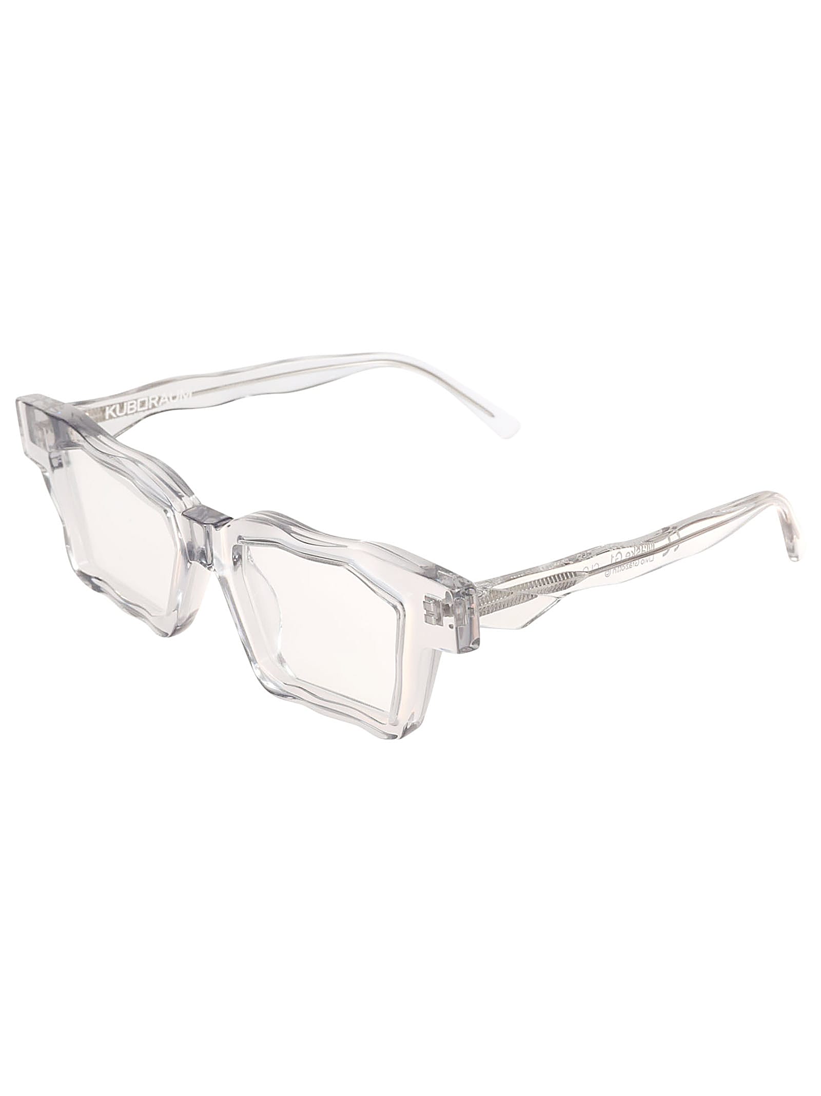 Shop Kuboraum G1 Glasses In Clo