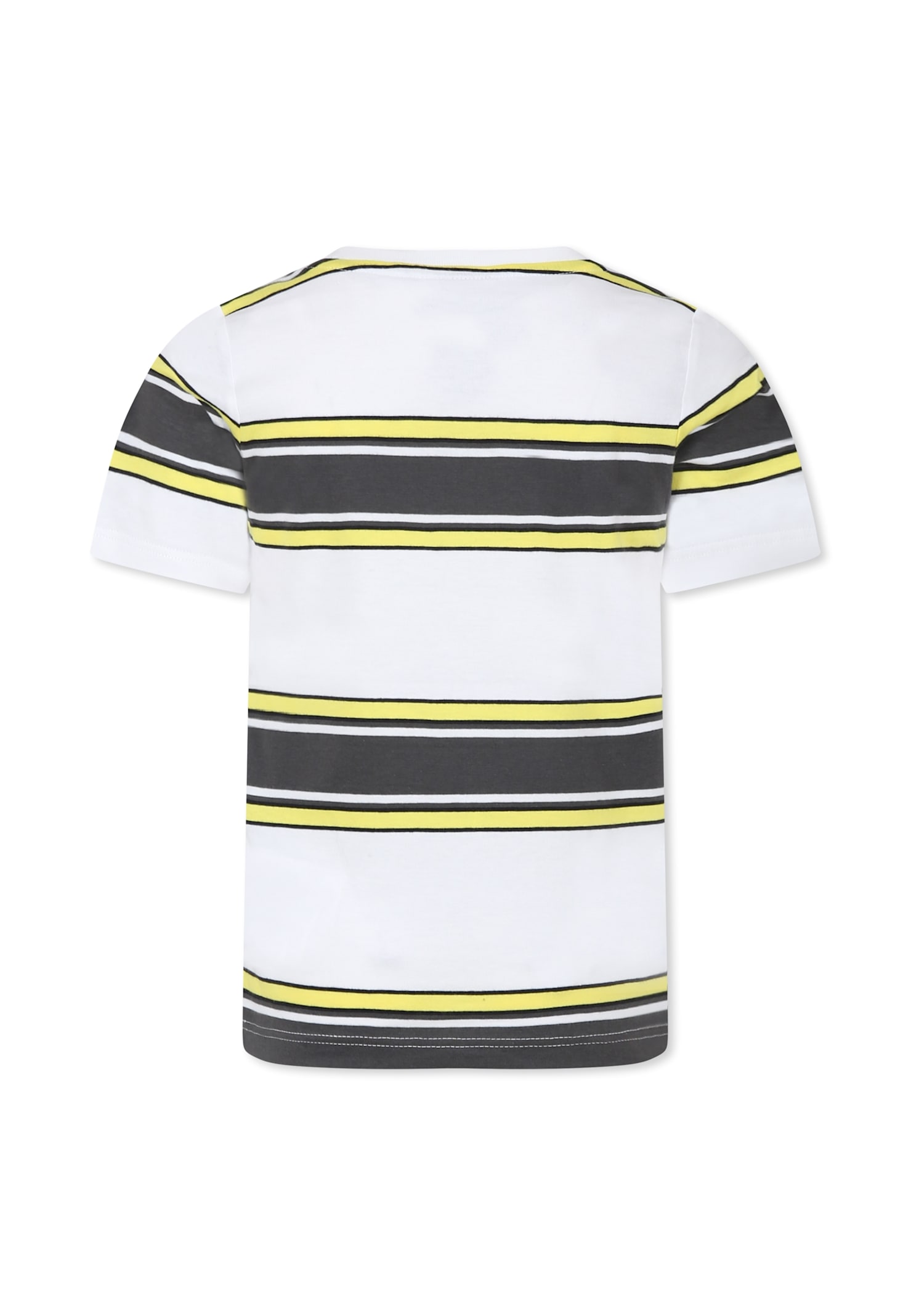 Hugo Boss White T-shirt For Boy With Logo In White
