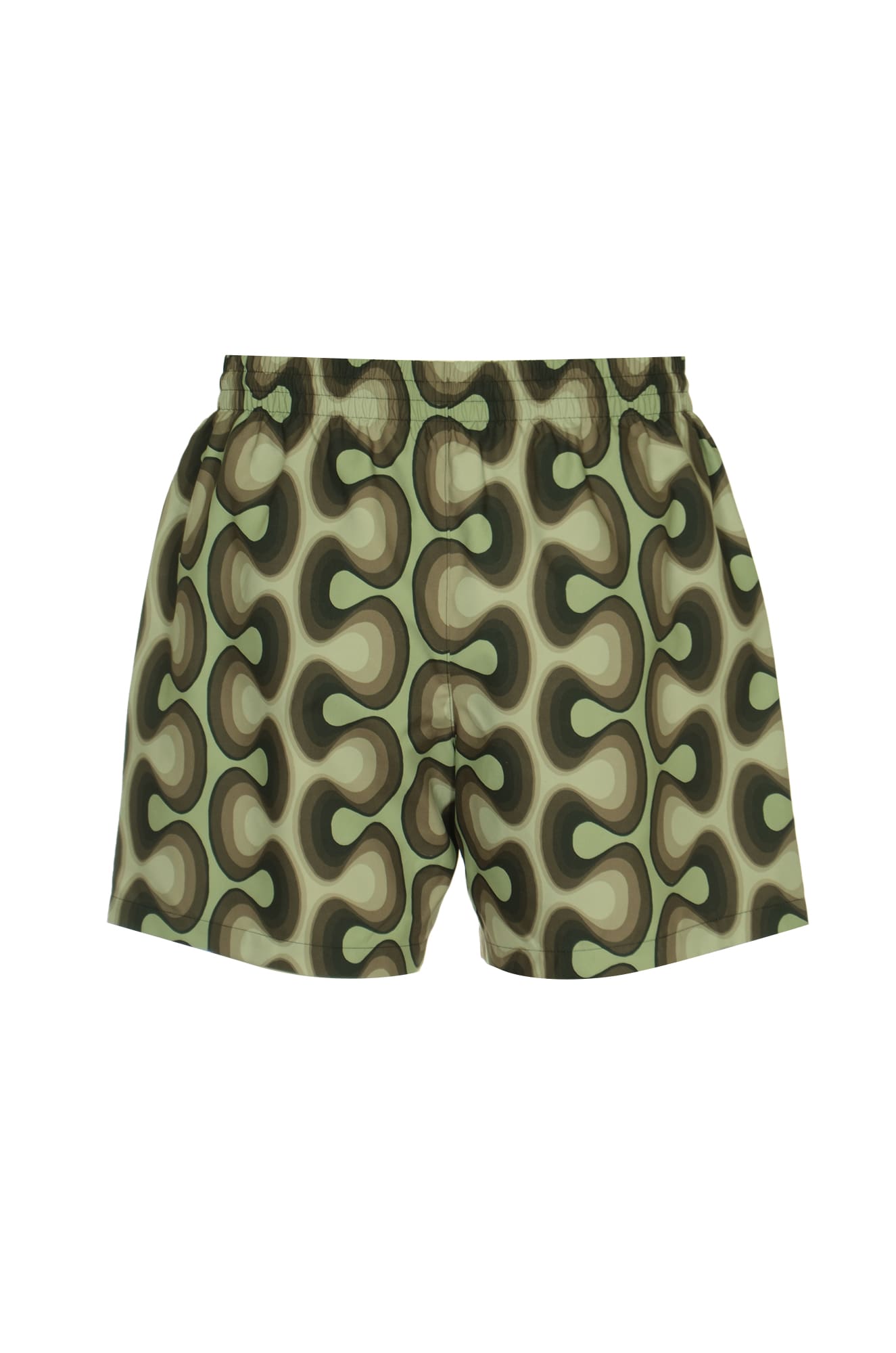 Shop Dries Van Noten Phibbs Swim Shorts In Mint