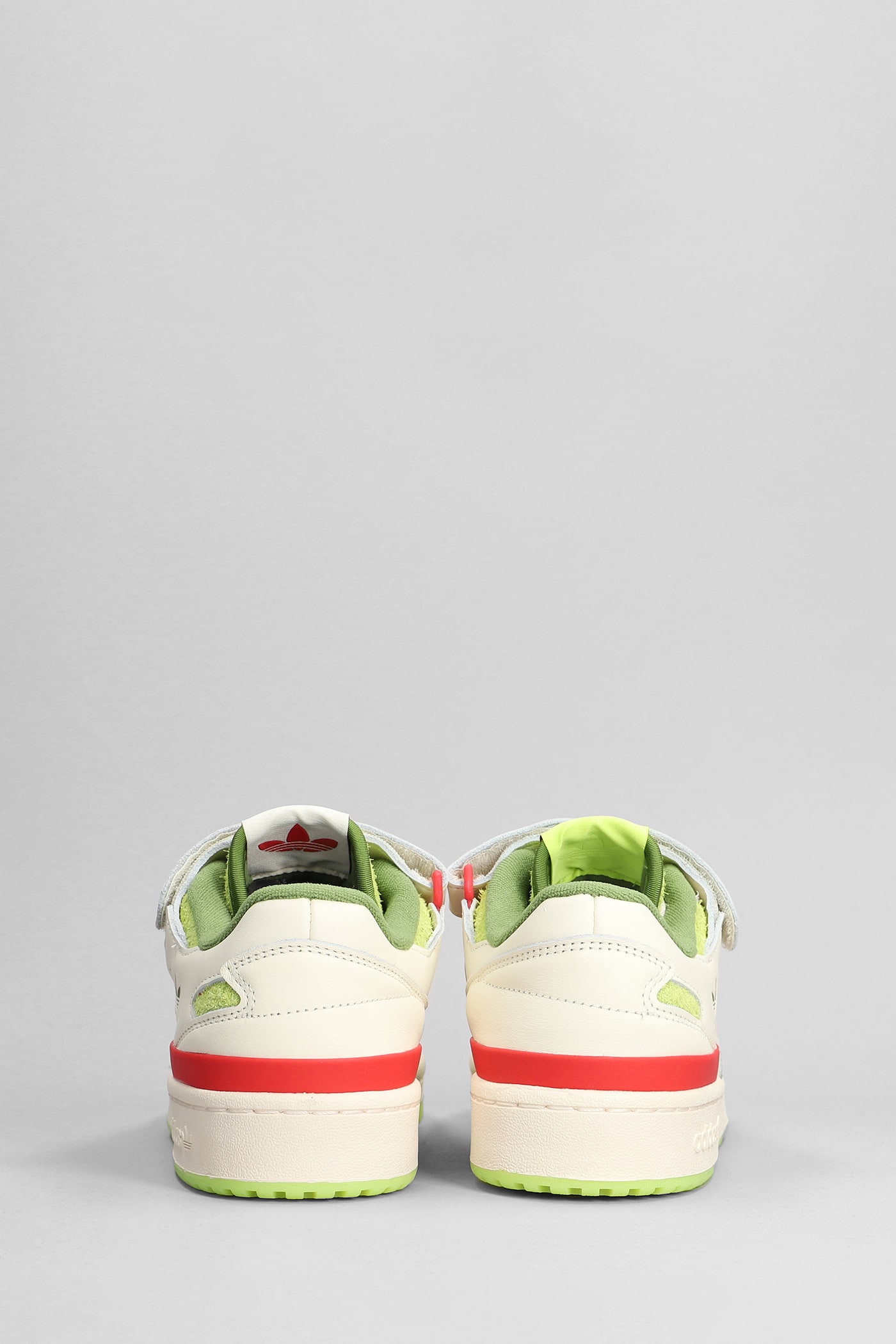 Shop Adidas Originals The Grinch Special Edition Sneakers In Beige Leather