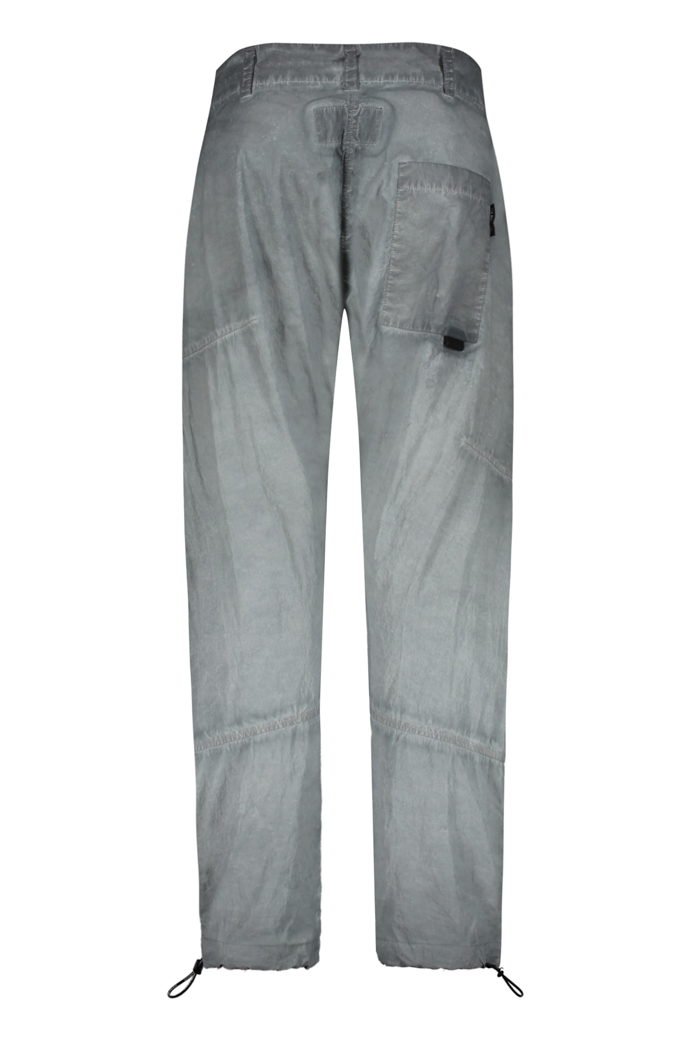 Iso.poetism Technical-nylon Pants In Grey