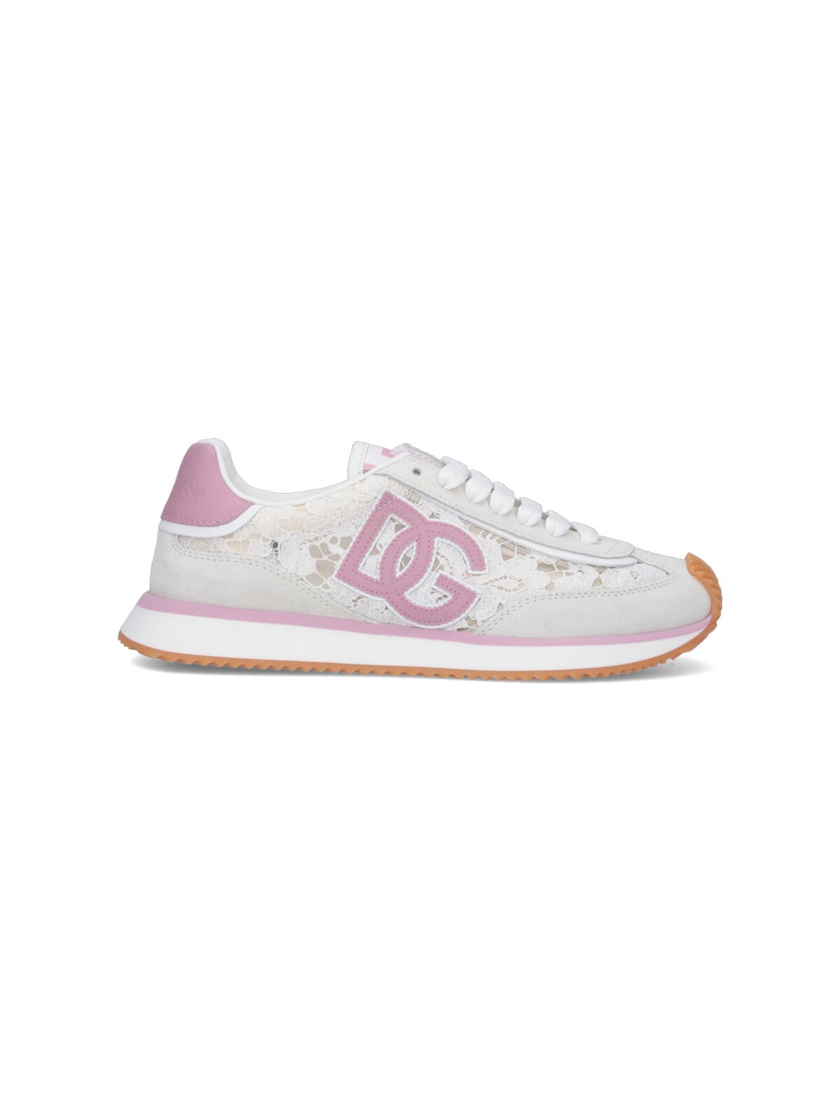 Dolce & Gabbana Cushion Sneakers In Pink