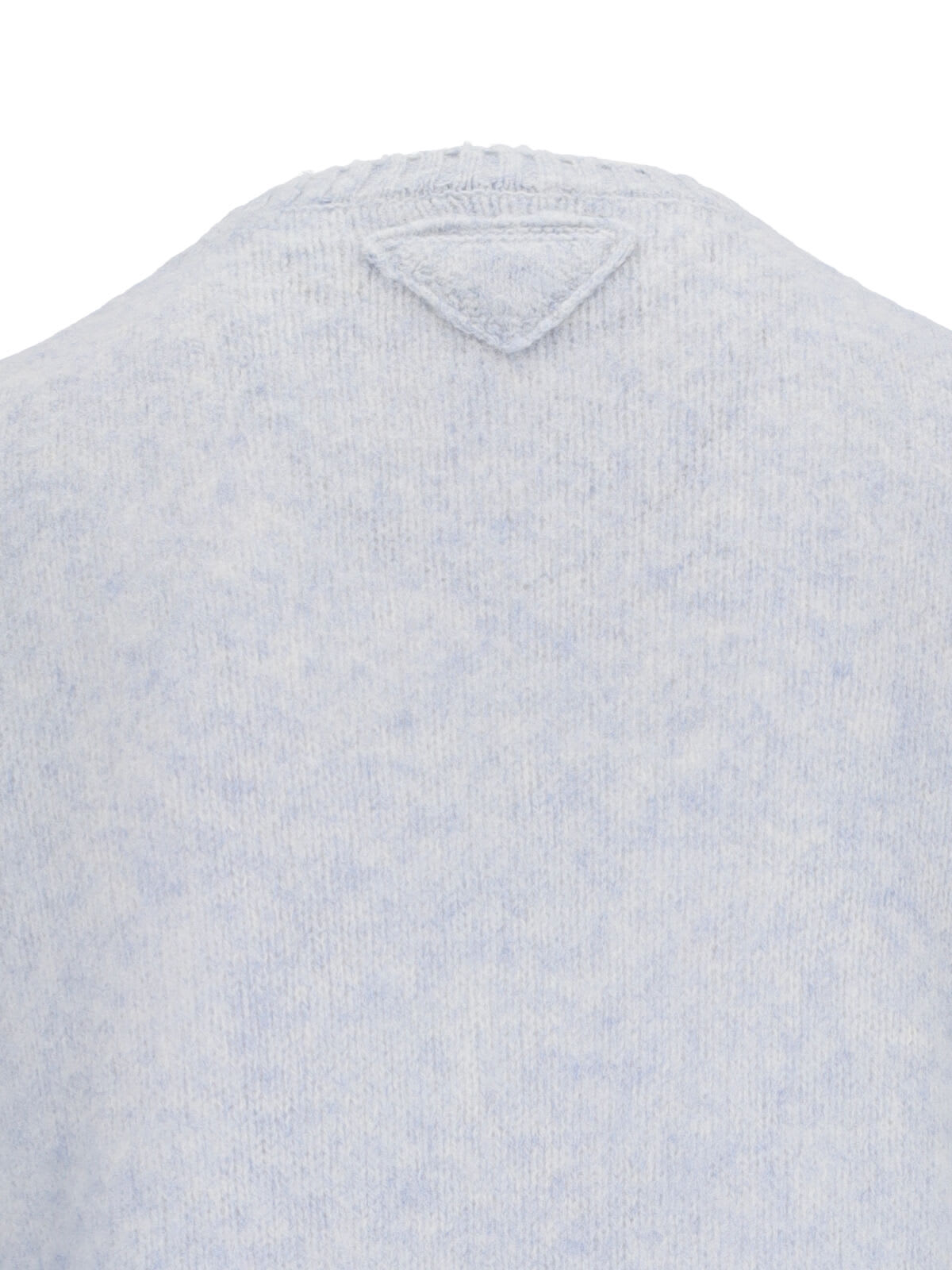 Prada Wool Sweater In Blue