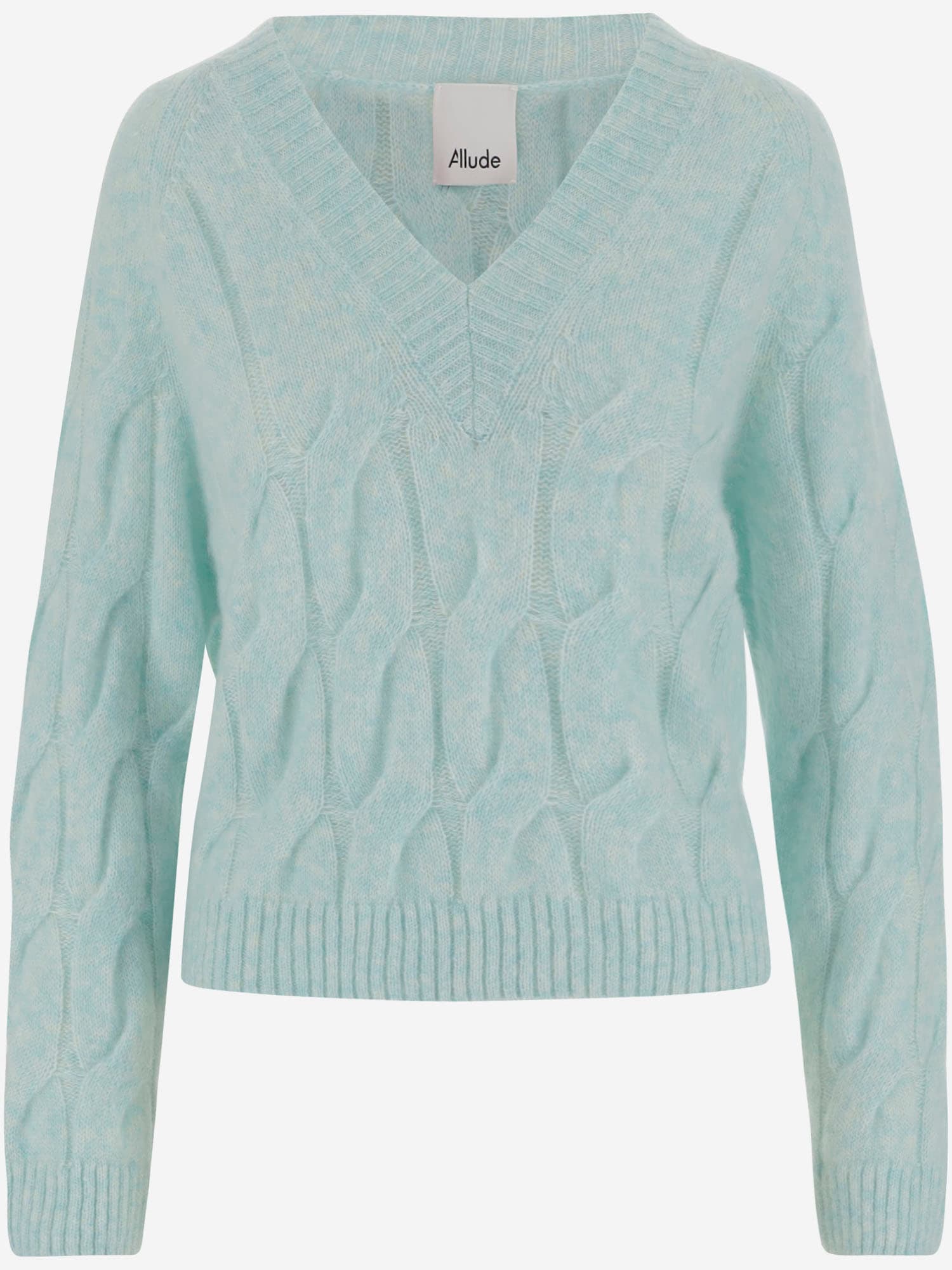 Cashmere And Silk Cable-knit Sweater