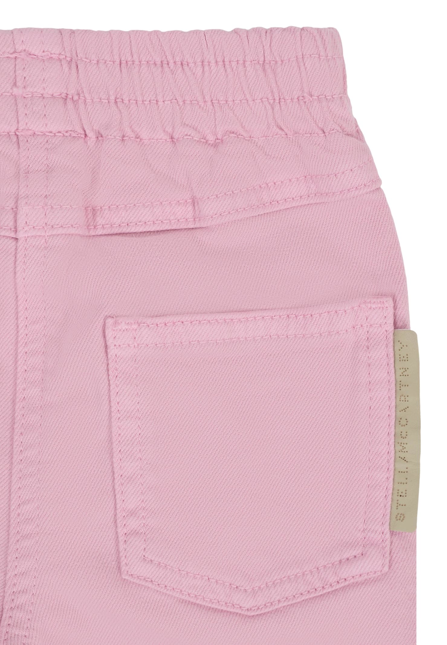 Stella Mccartney Cotton Pants In Pink