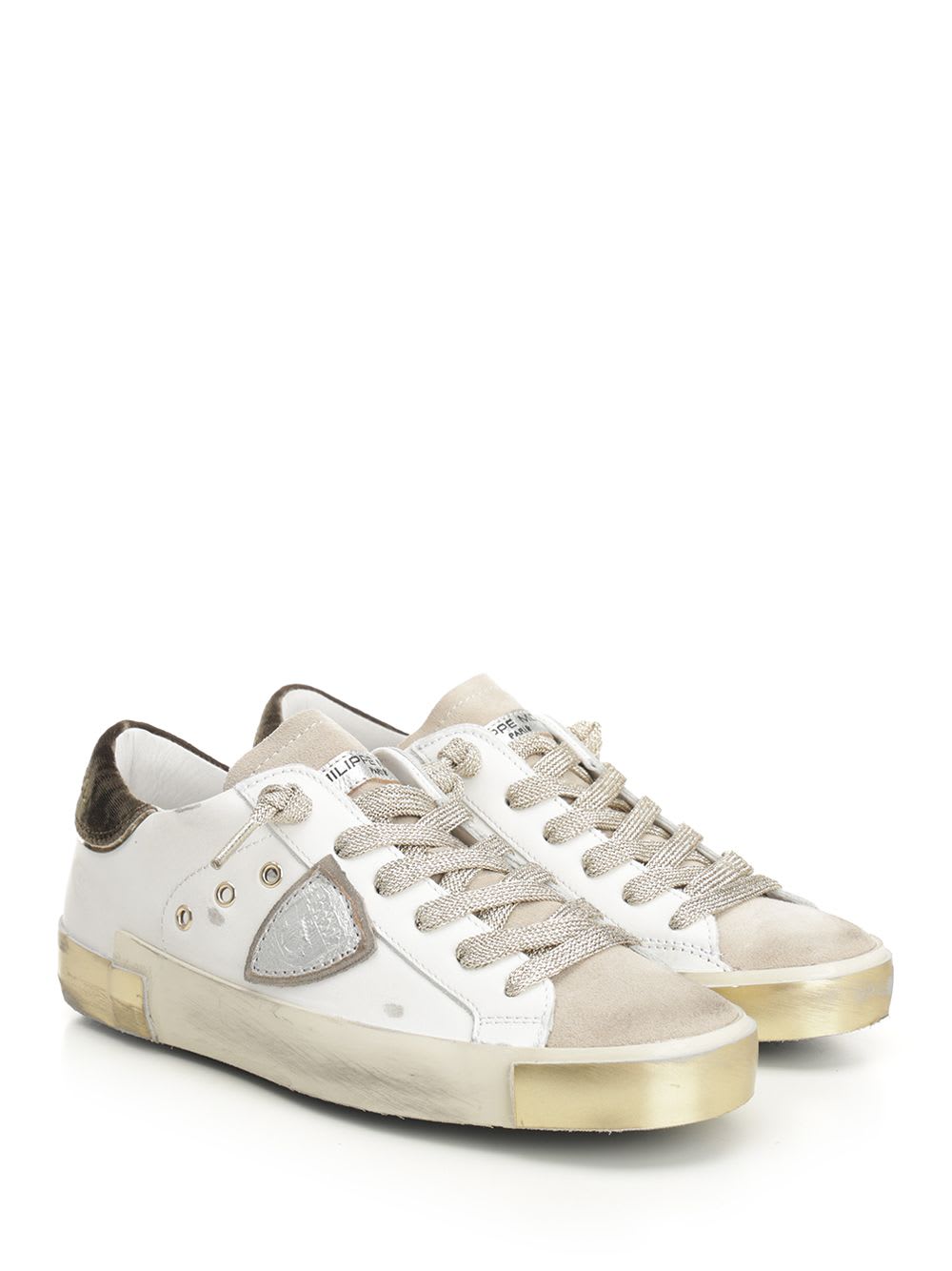 Philippe Model Paris Padded Tongue Lace-up In Multi