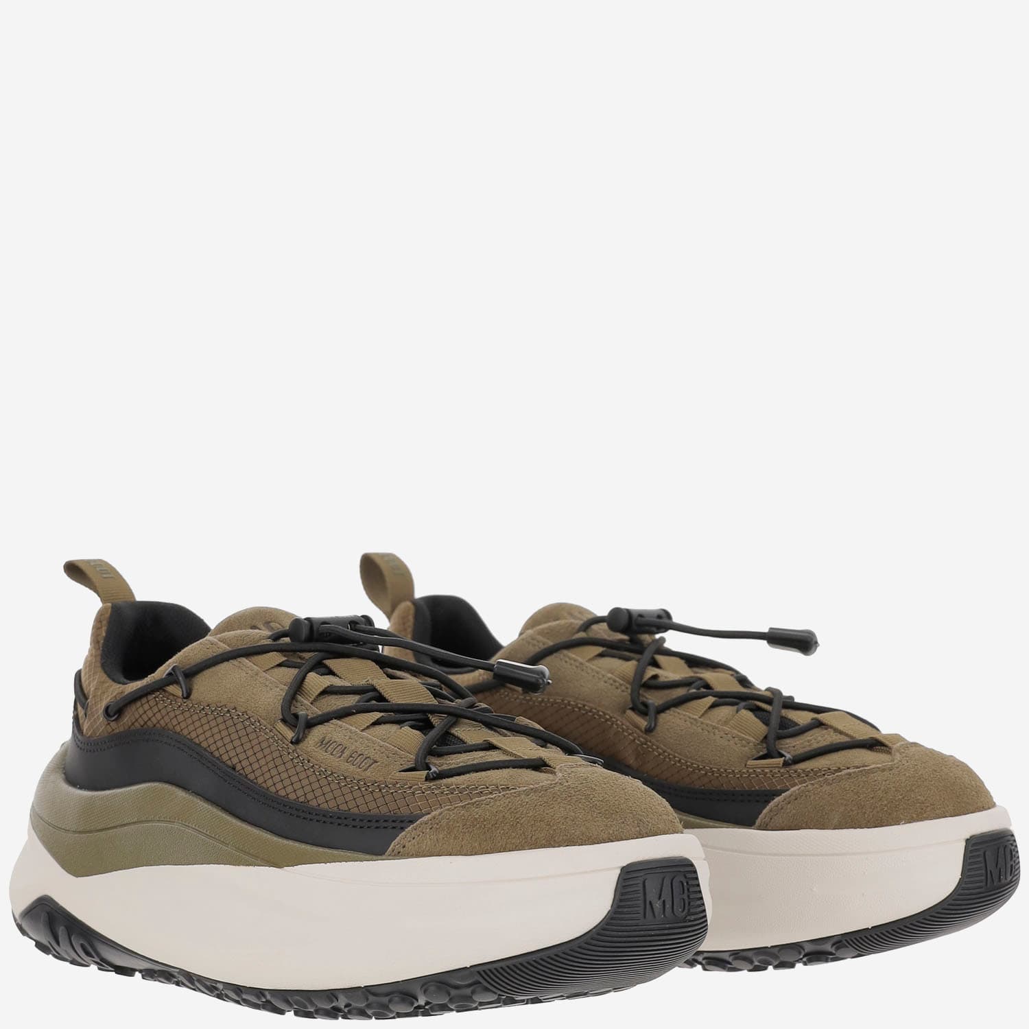 Moon Boot Men Moon247 Xlace Sneakers In Green