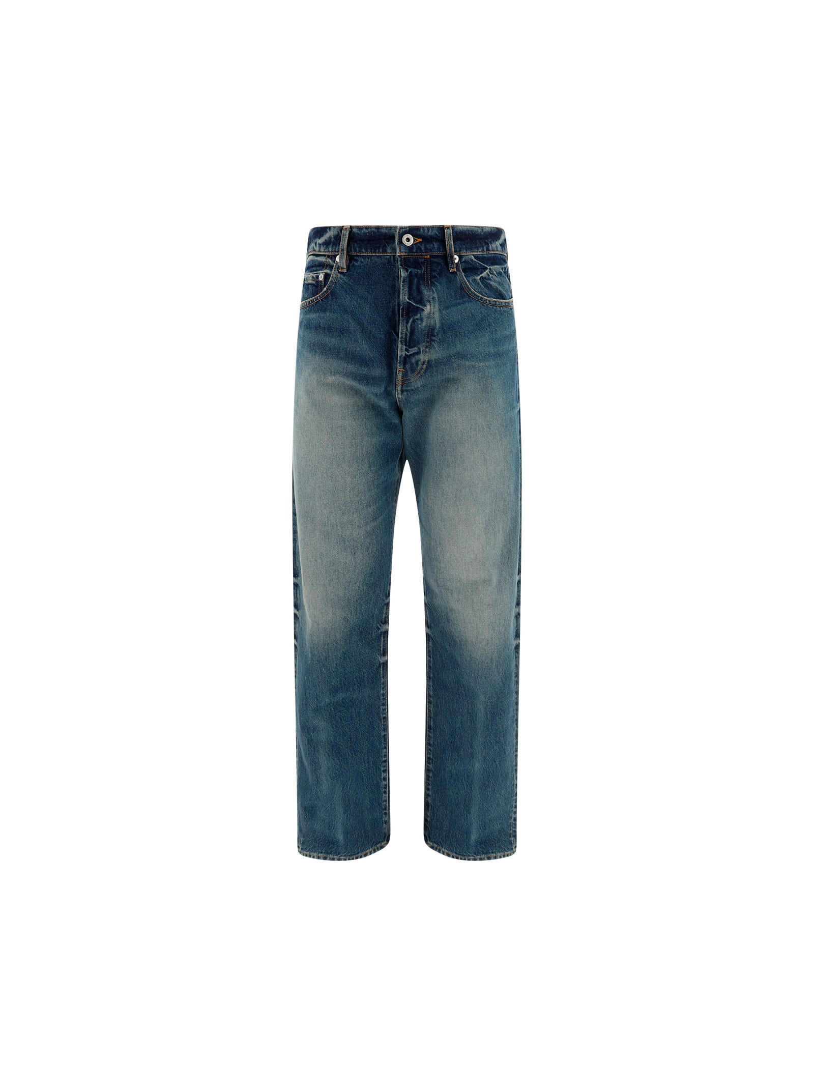 5-pocket Straight Jeans