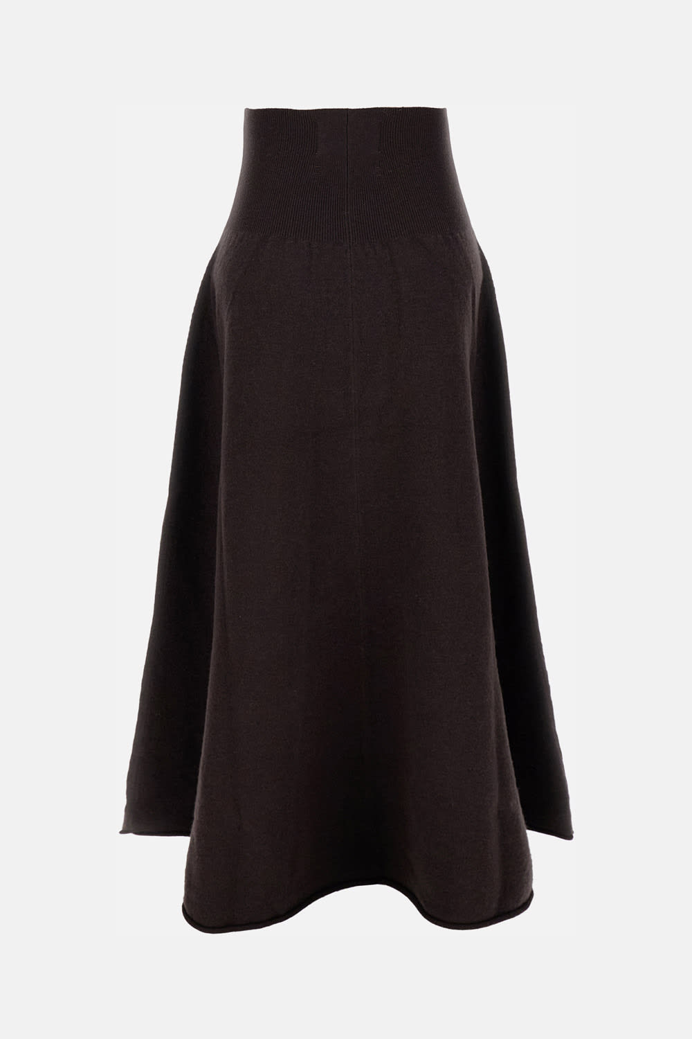 Extreme Cashmere Cashmere Midi Skirt In Brown