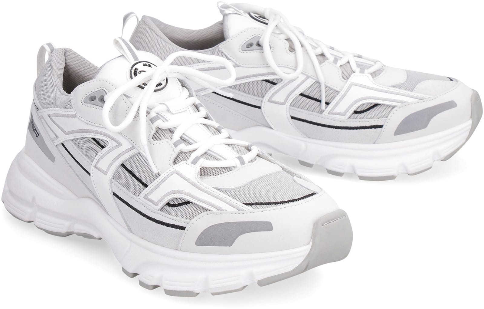 Shop Axel Arigato Marathon R-trail Low-top Sneakers In White