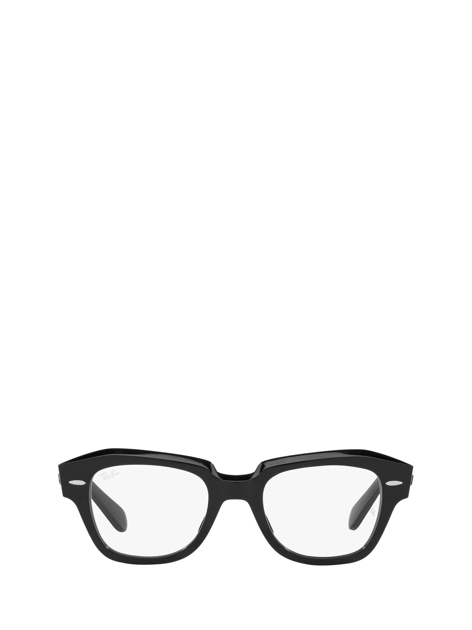 Ray Ban Rx5486 Black Glasses