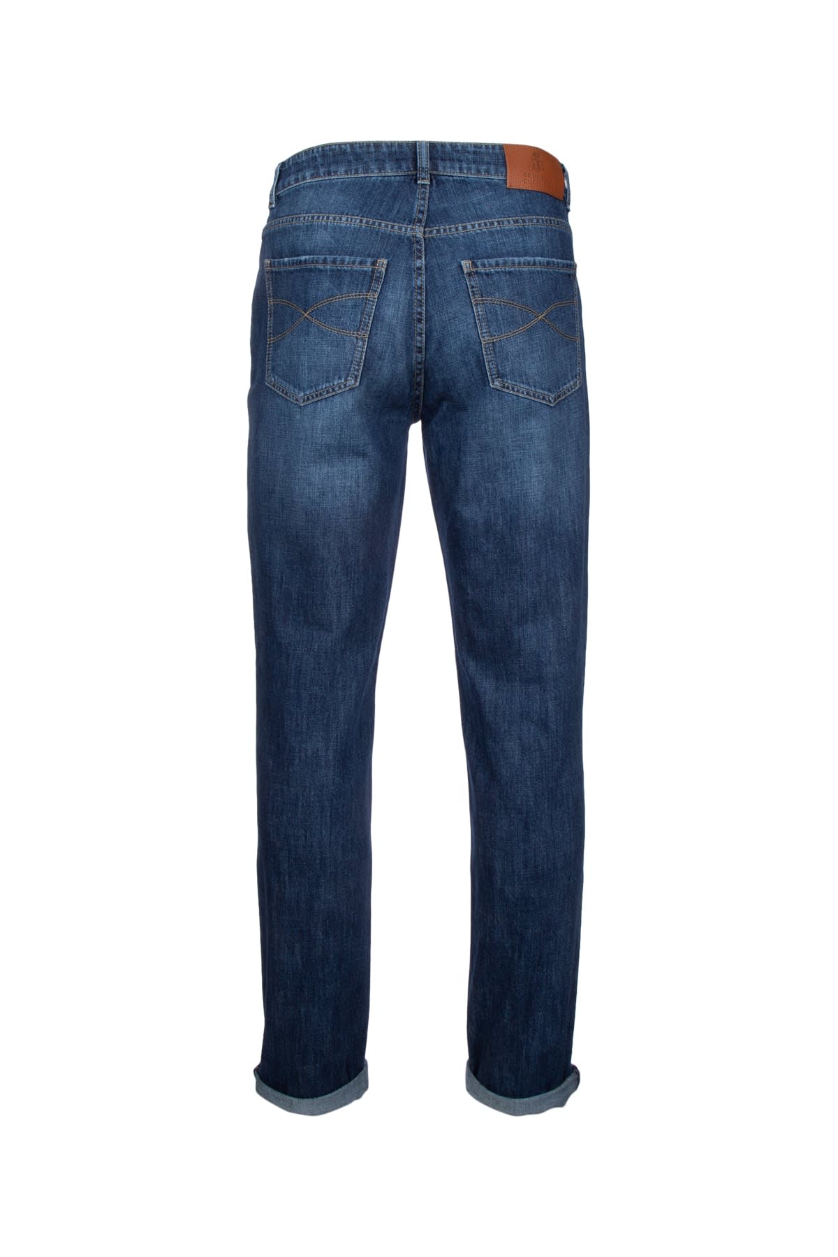 Shop Brunello Cucinelli Jeans In Denimscuro