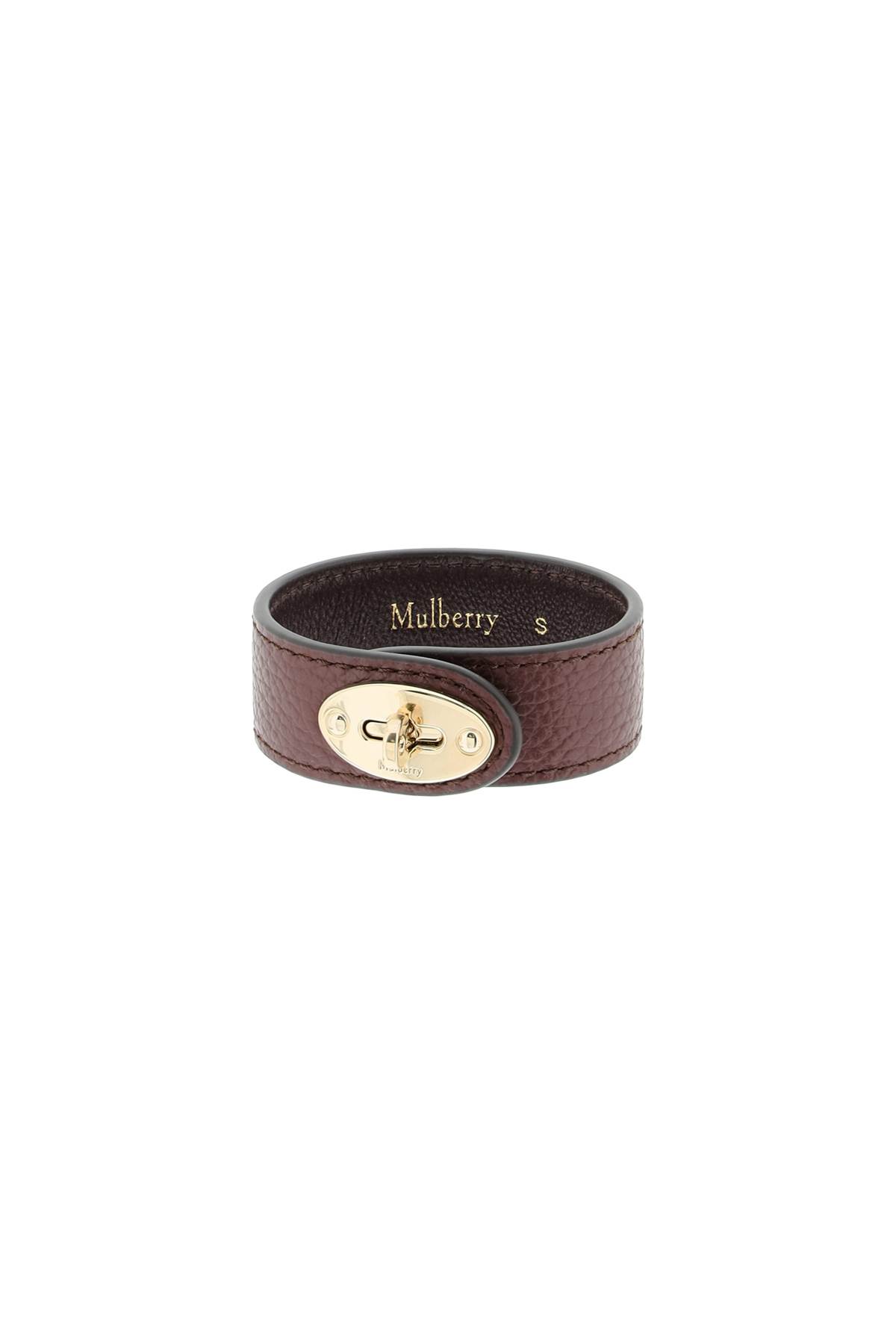 MULBERRY LEATHER BAYSWATER BRACELET