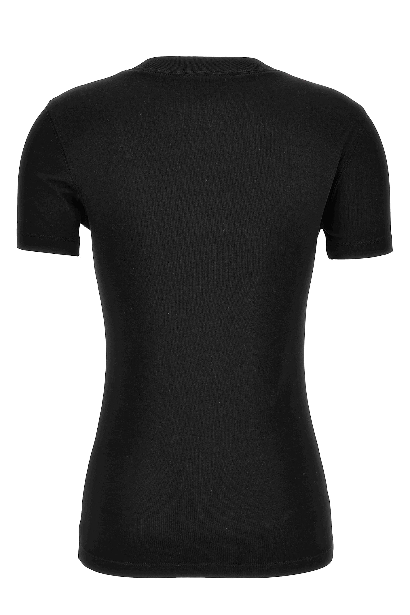 Shop Versace Jeans Couture T-shirt In Black