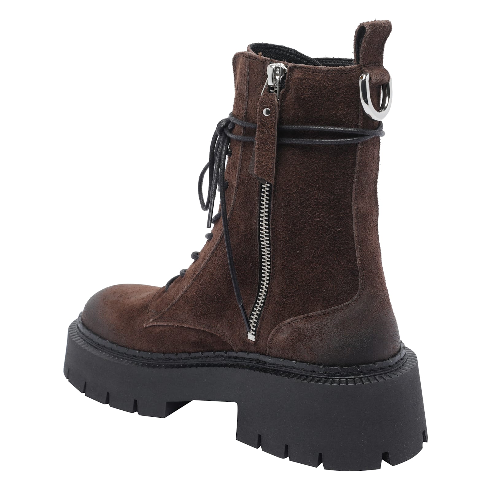 Vic Matie 50mm Lace-up Platform Boots In Blue