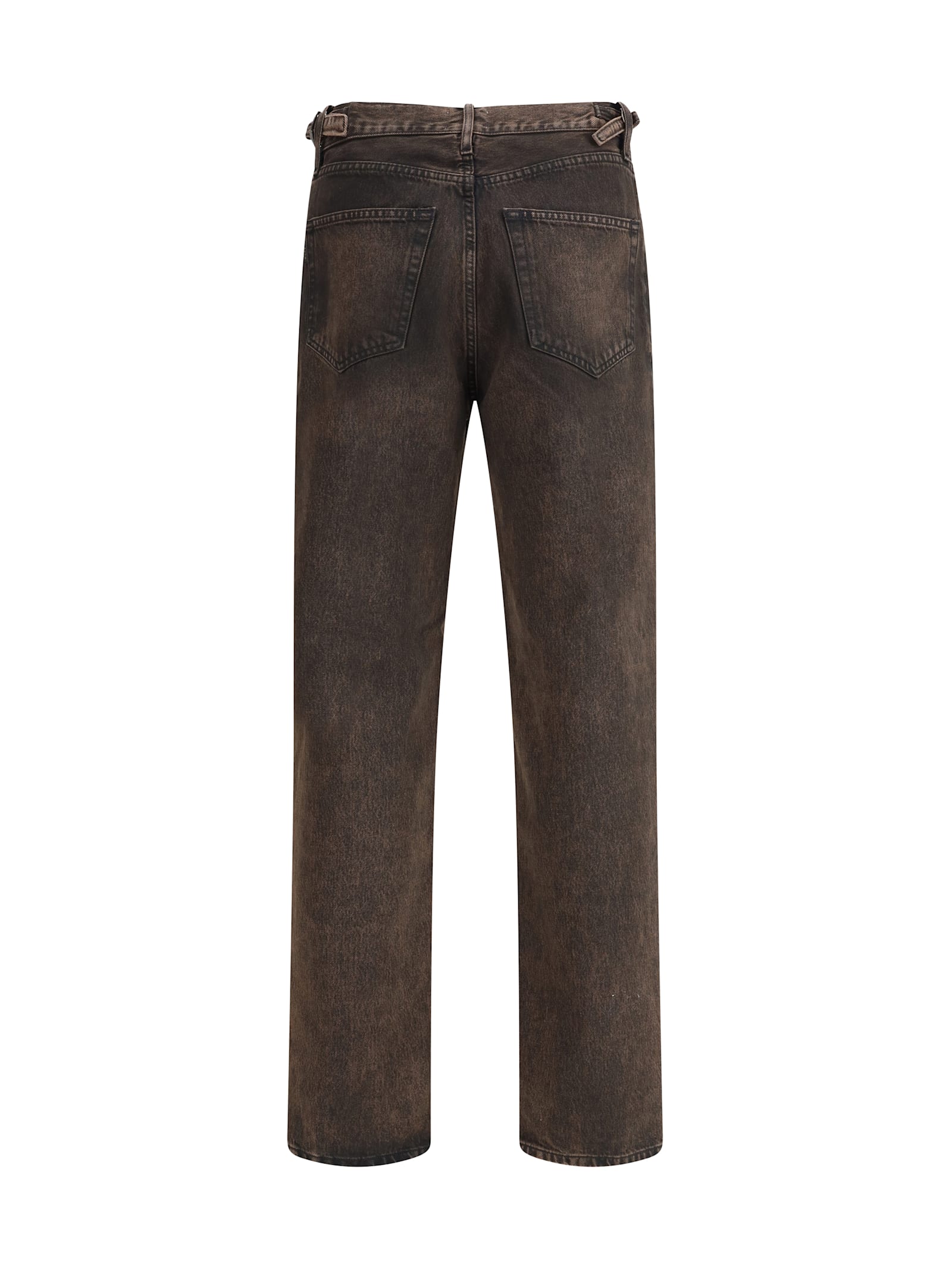 Haikure Loose Jeans In Brown
